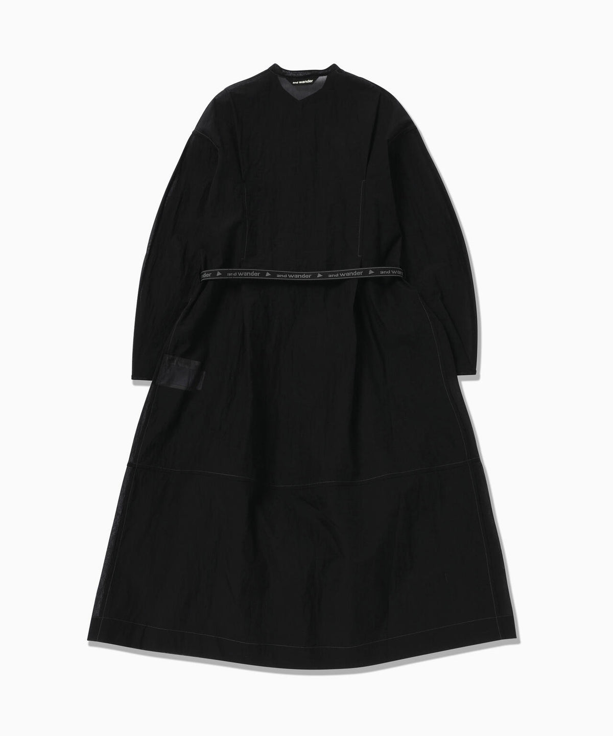 sheer ripstop long shirt (W)
