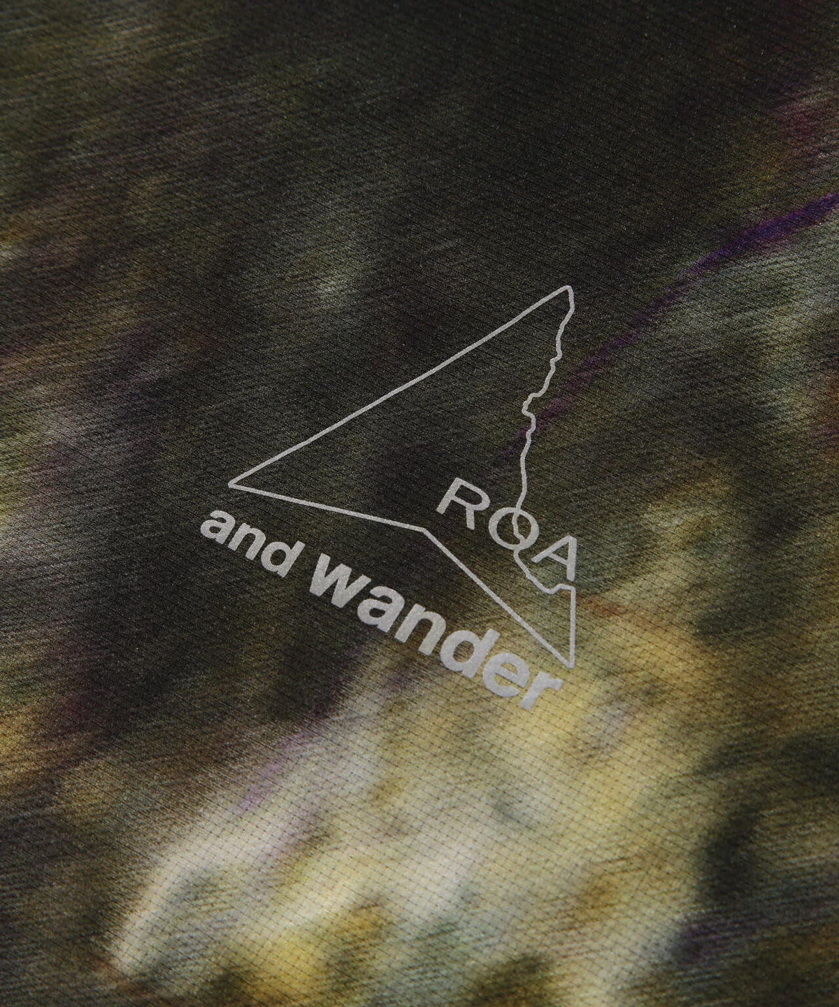 ROA × and wander printed breathable shirt
