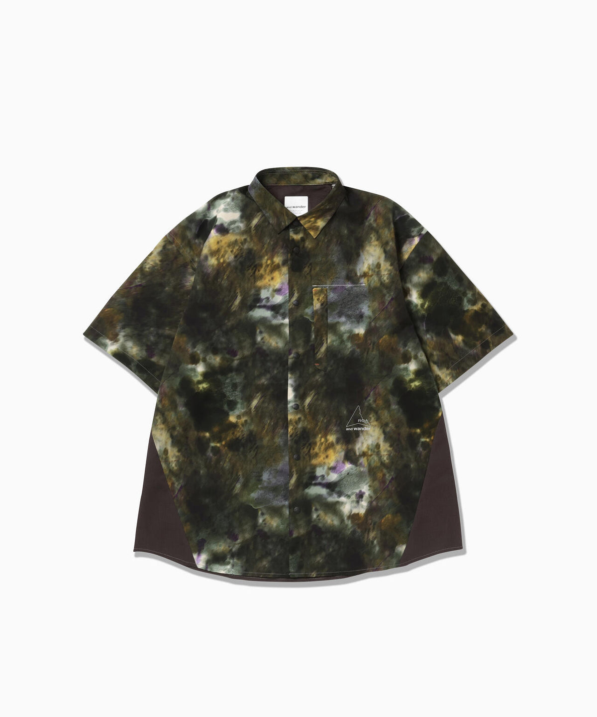 ROA × and wander printed breathable shirt