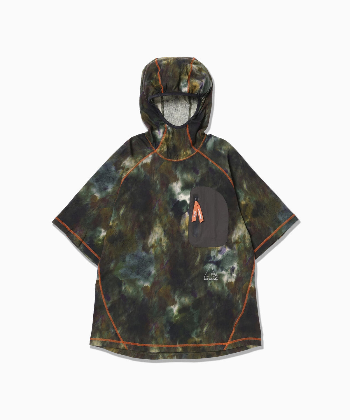 ROA × and wander printed houdie T