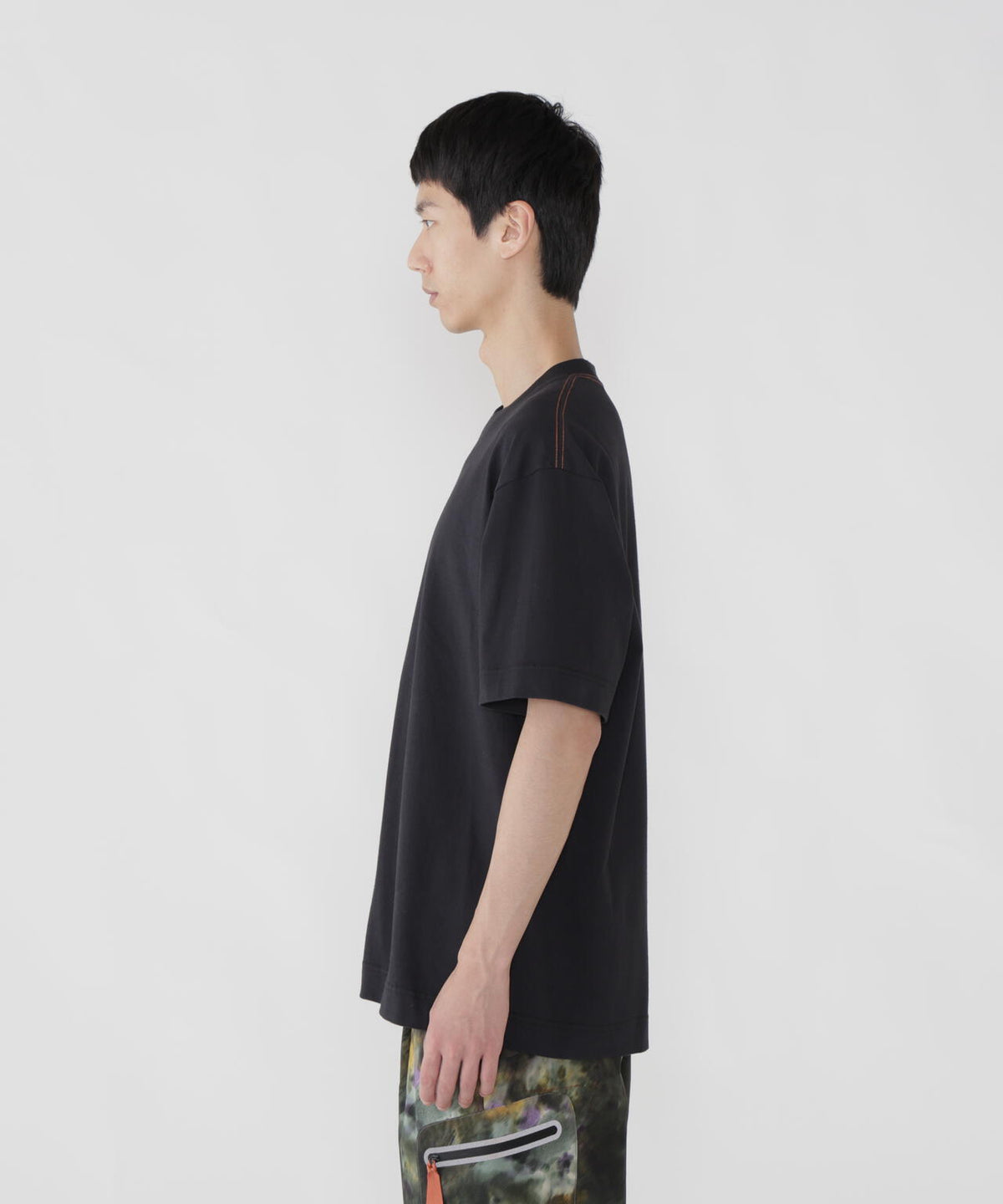 ROA × and wander LOGO printed T