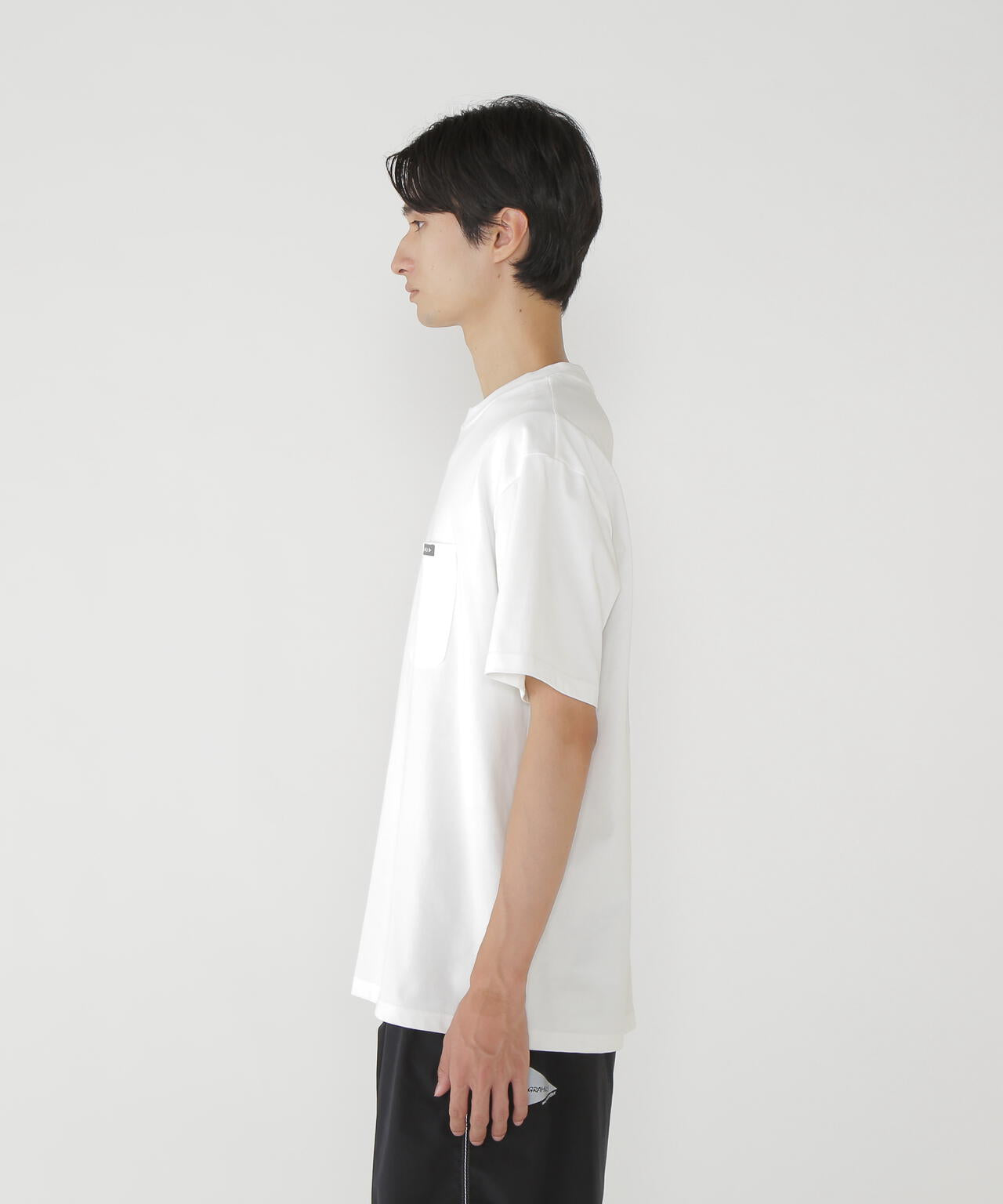 Gramicci × and wander backprint S/S tee