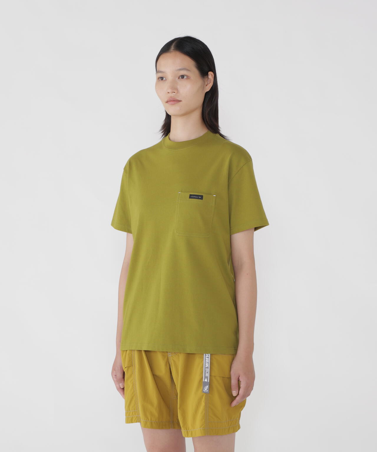 Gramicci × and wander backprint S/S tee