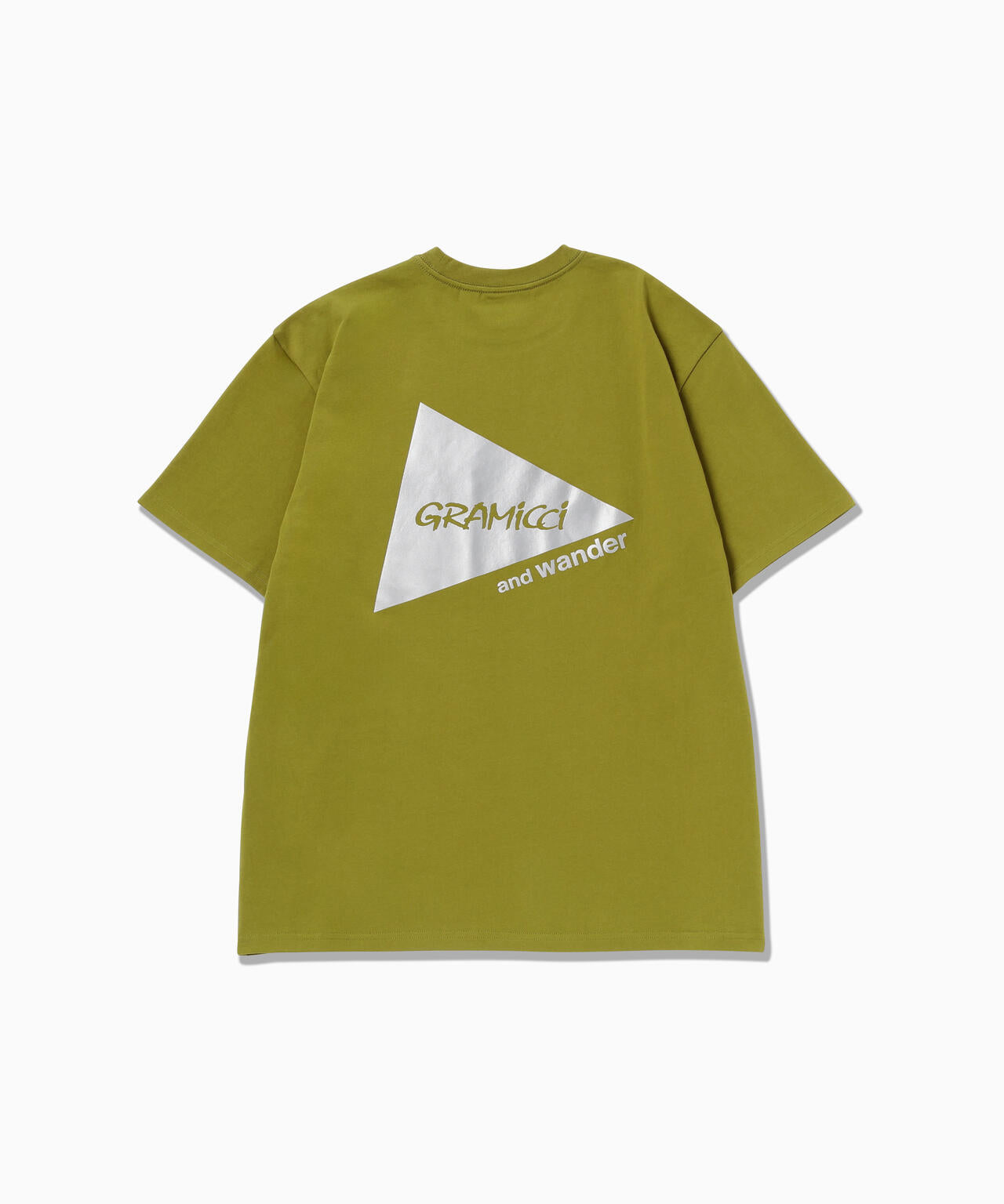 Gramicci × and wander backprint S/S tee