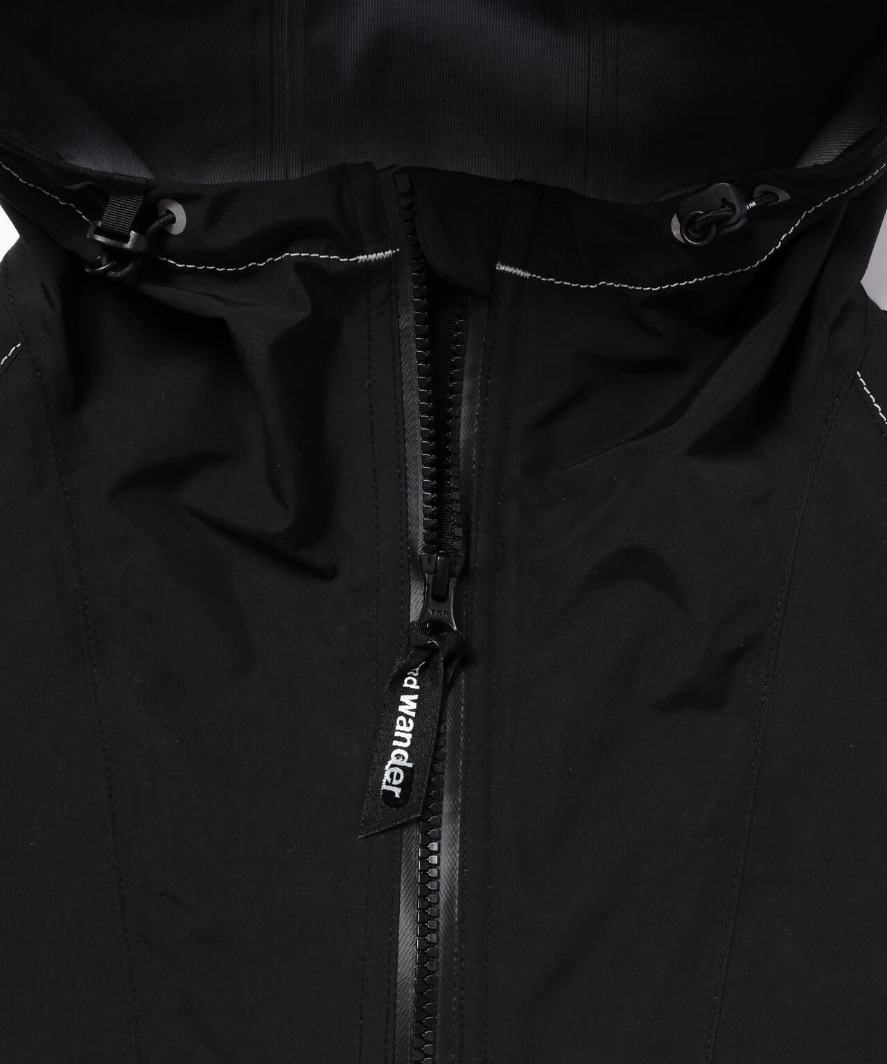 loose fitting rain jacket