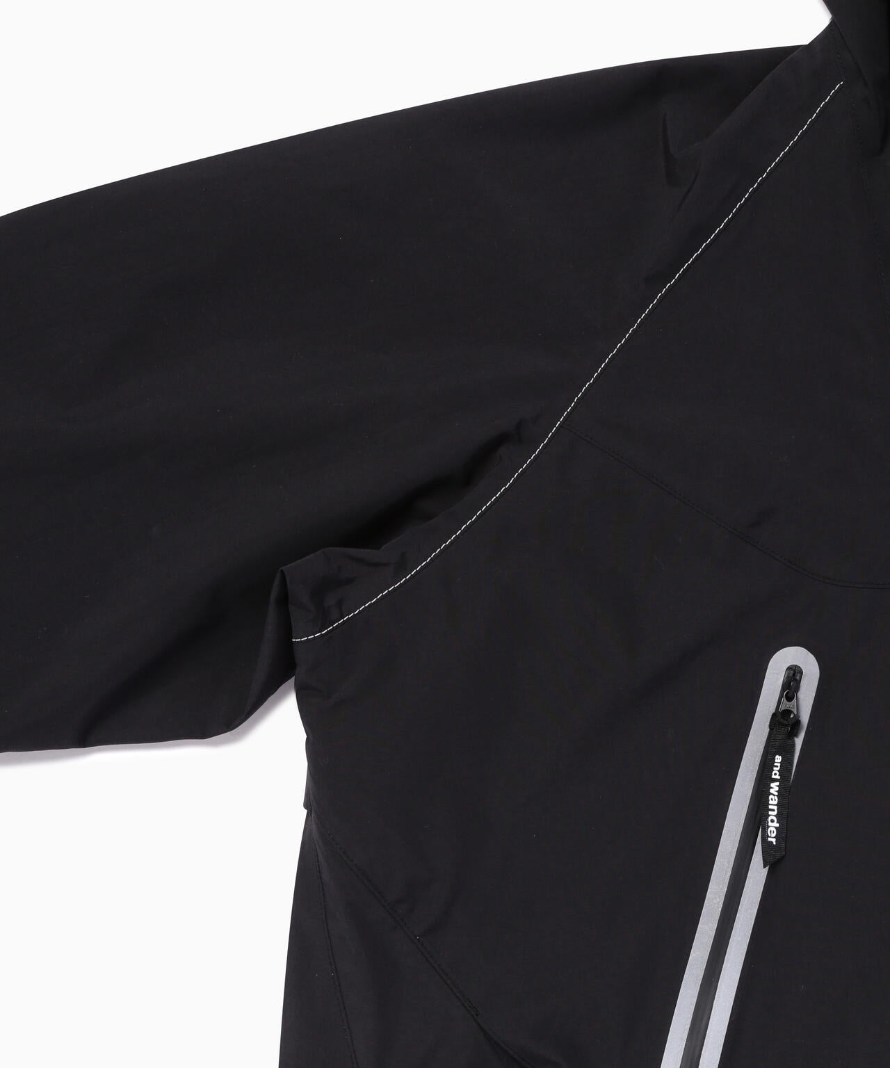 loose fitting rain jacket
