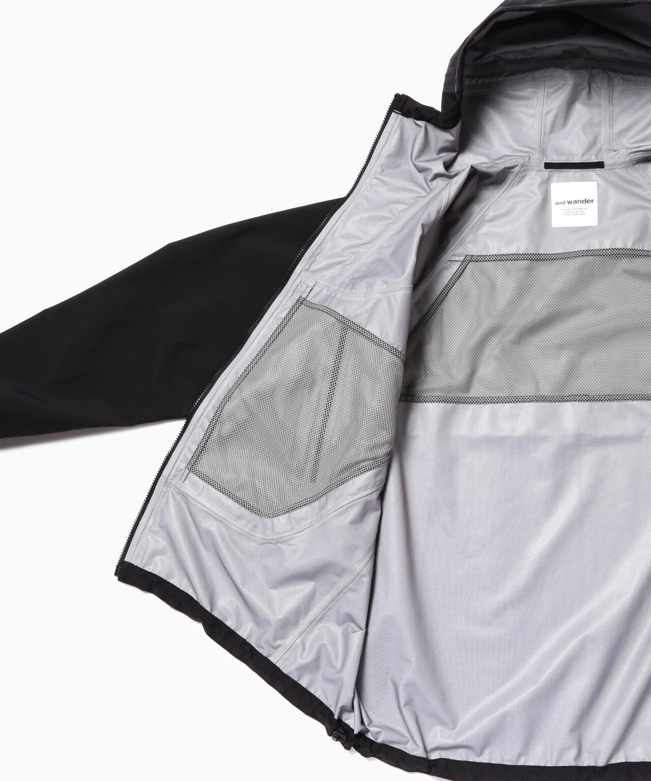 loose fitting rain jacket