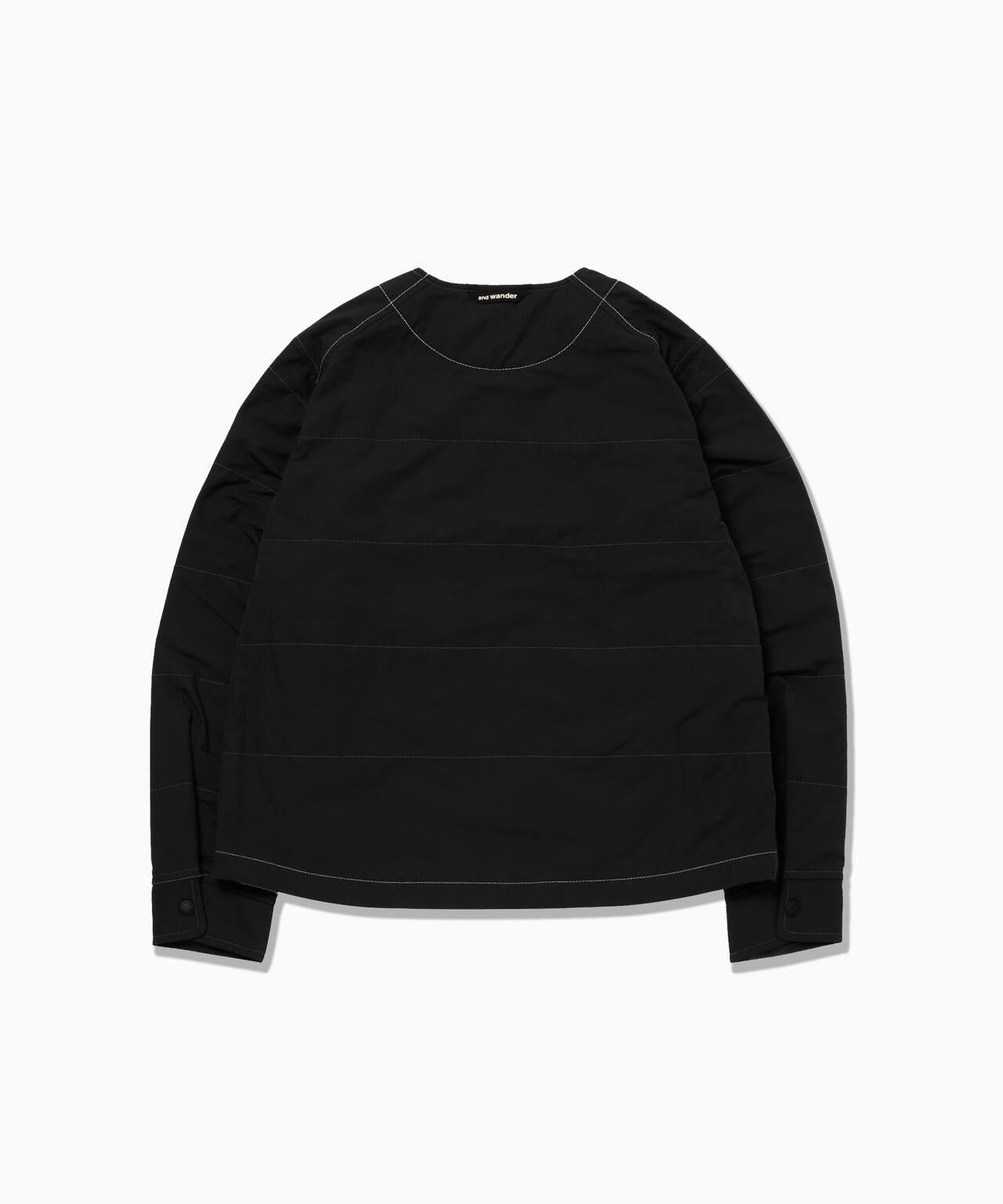 C/N Octa collarless shirt jacket