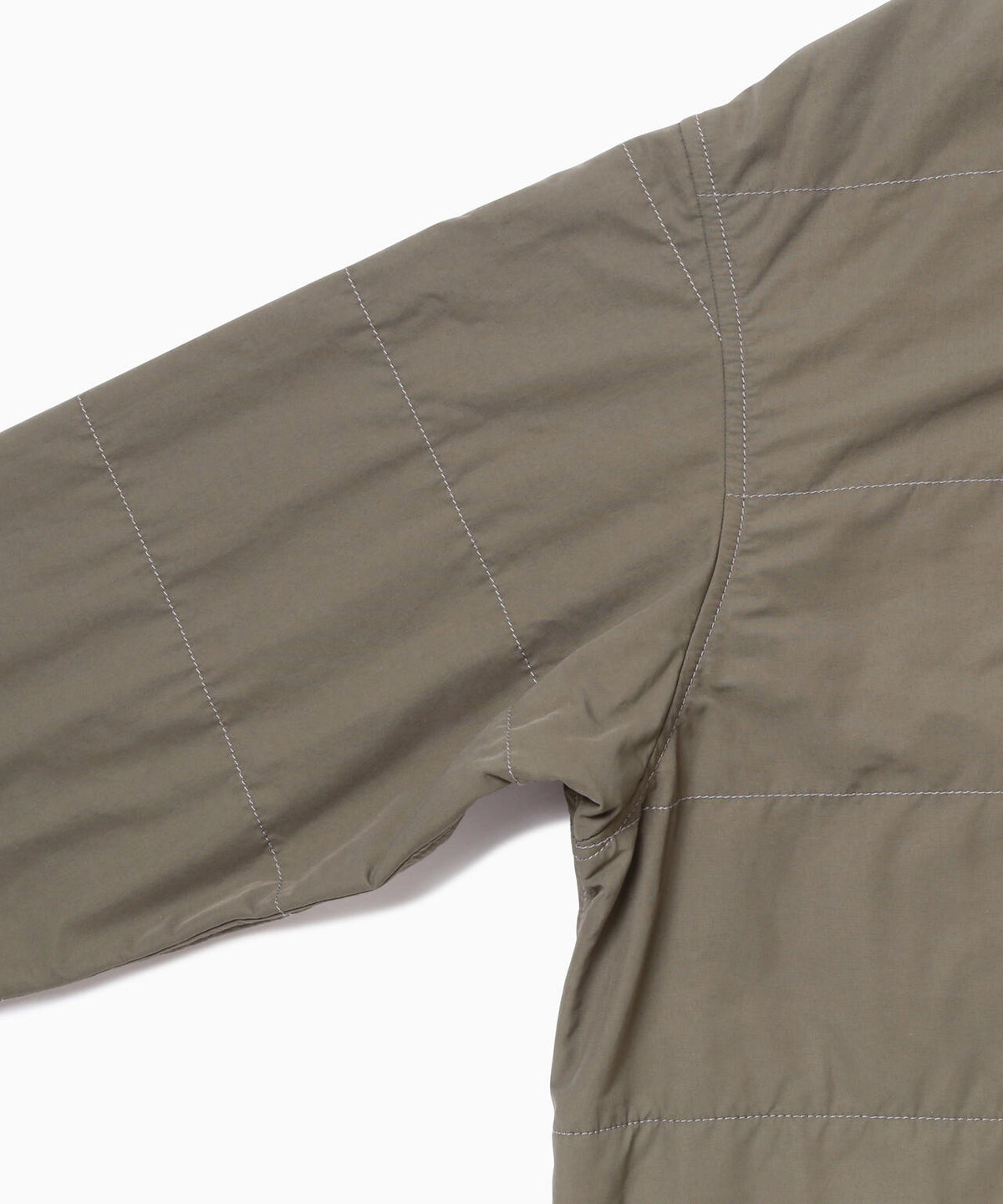 C/N Octa collarless shirt jacket | コットンナイロン オクタ ノーカラーシャツジャケット