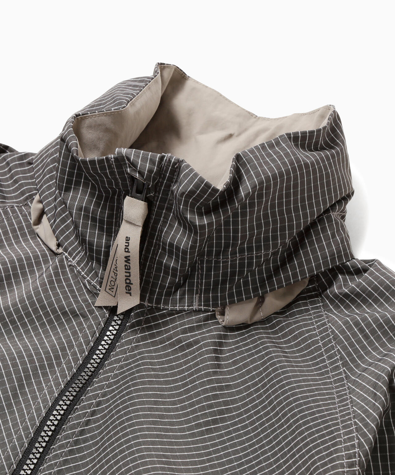 Brompton × reflective rip hoodie