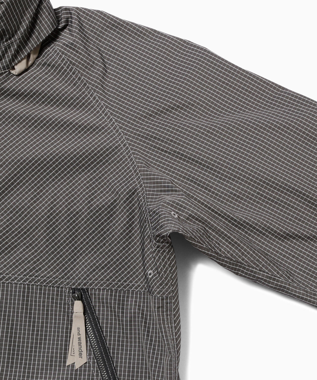 Brompton × reflective rip hoodie