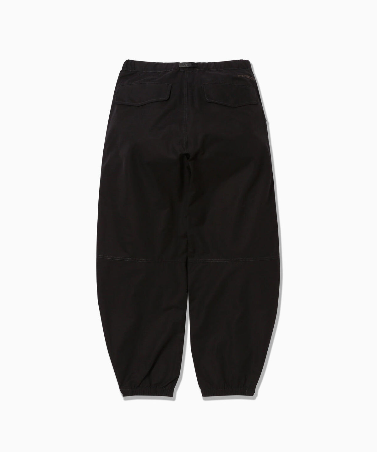 high count cloth side zip hem pants