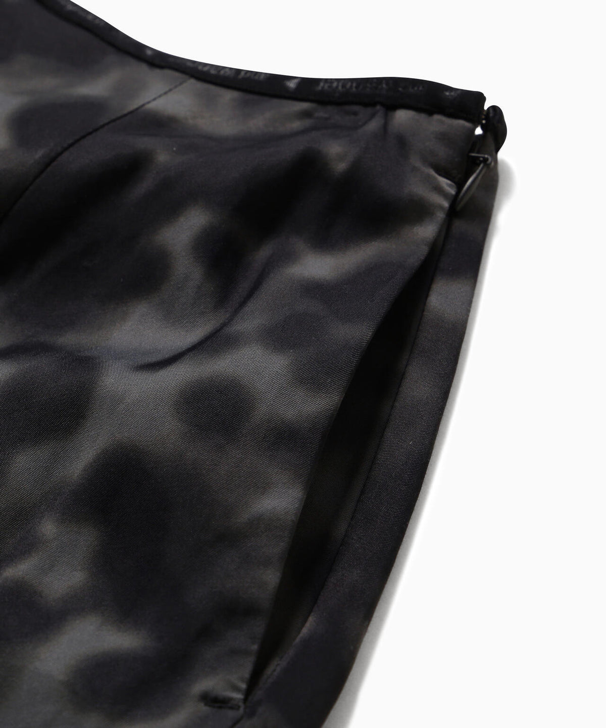 printed satin skirt (W) | プリンテッド サテン スカート