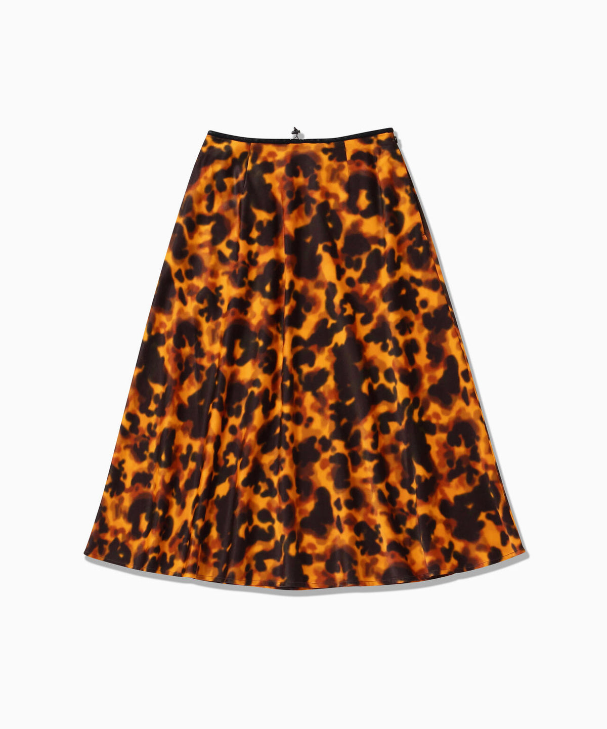printed satin skirt (W) | プリンテッド サテン スカート