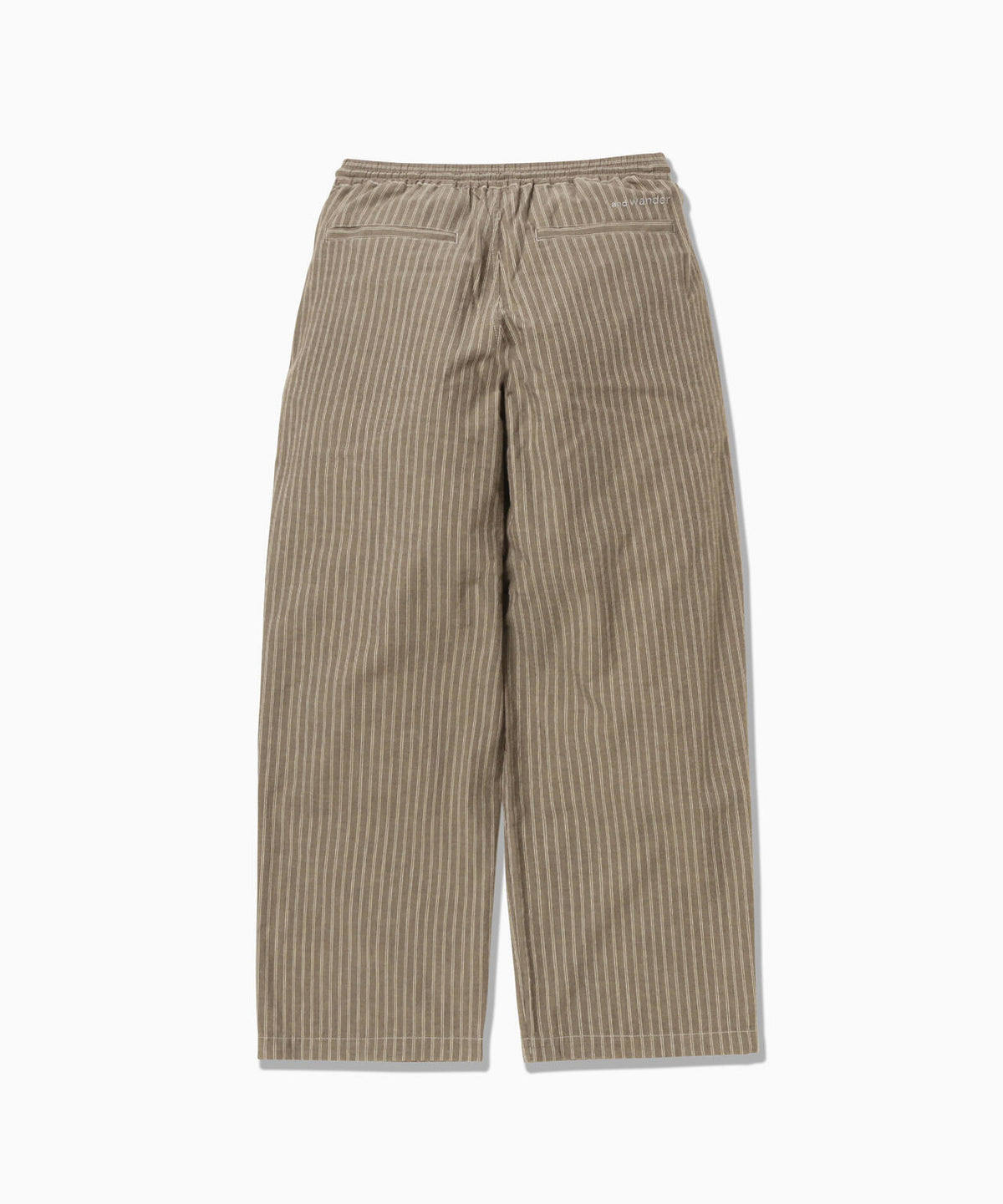 C/W stripe pants | コットンウール ストライプパンツ