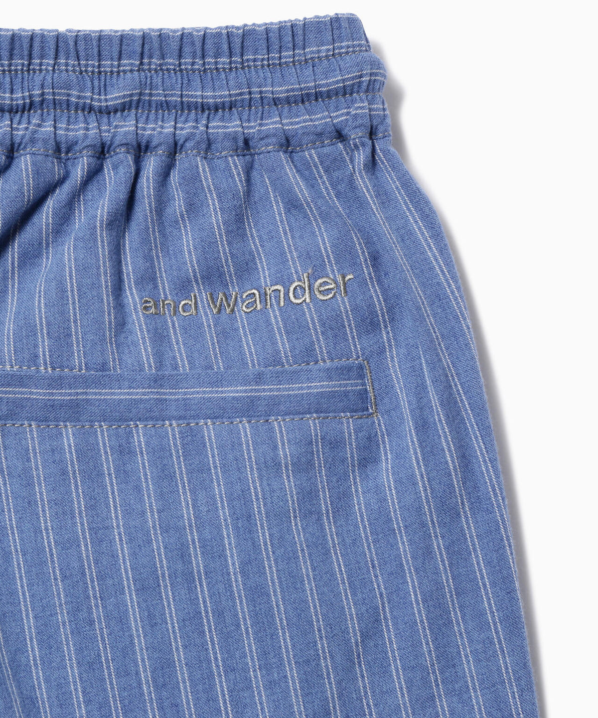 C/W stripe pants | コットンウール ストライプパンツ