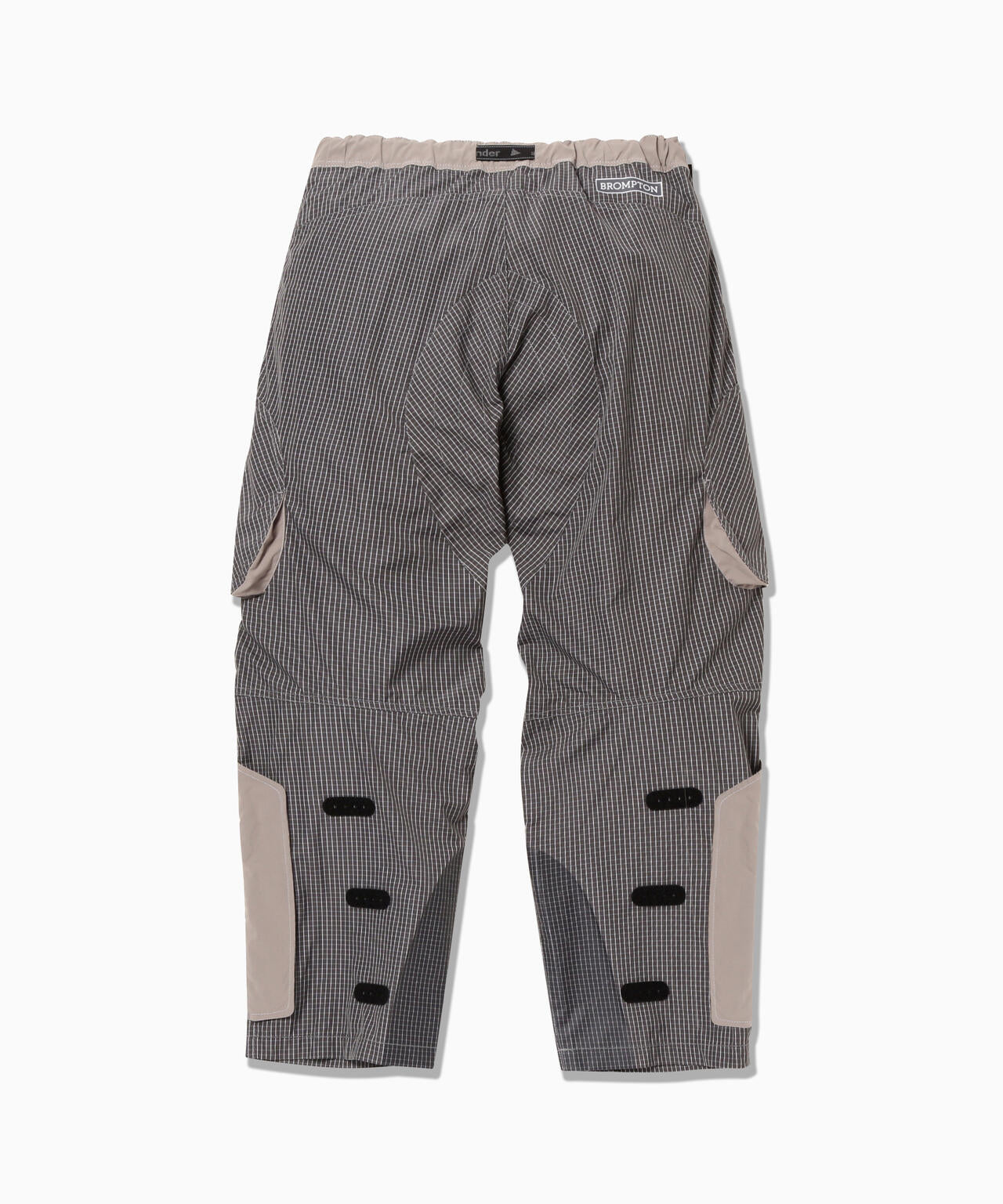 Brompton × reflective rip pants