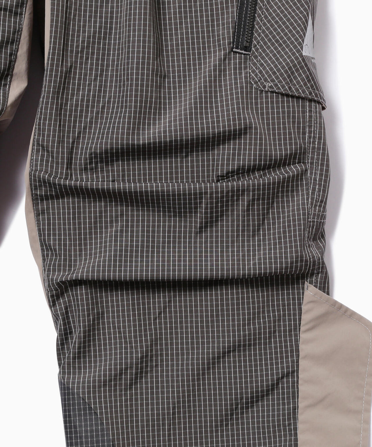 Brompton × reflective rip pants