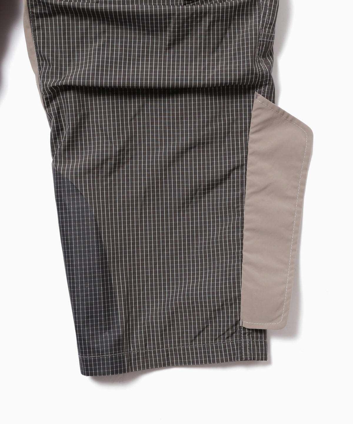 Brompton × reflective rip pants