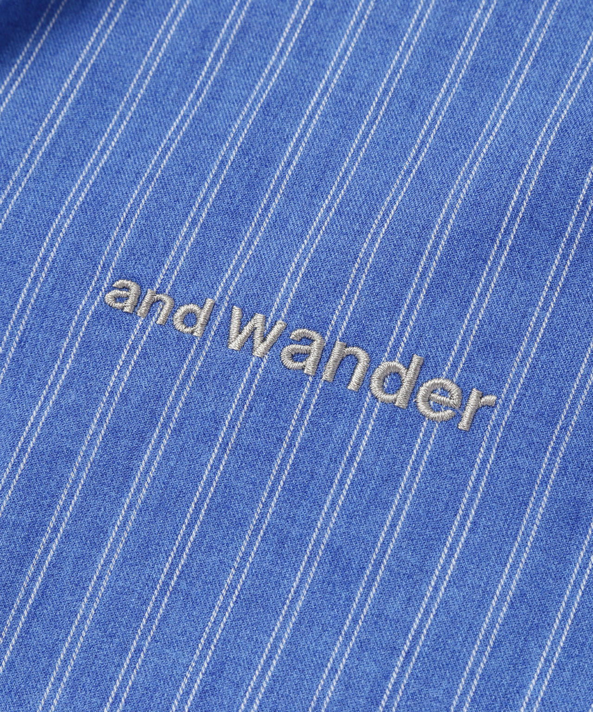 C/W stripe long shirt (W)