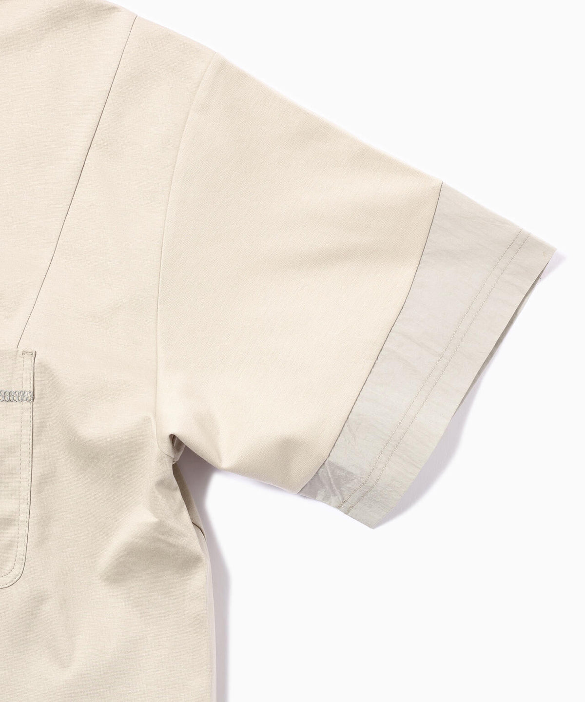 paneled combi SS T | パネルド コンビ ショートスリーブ Tシャツ