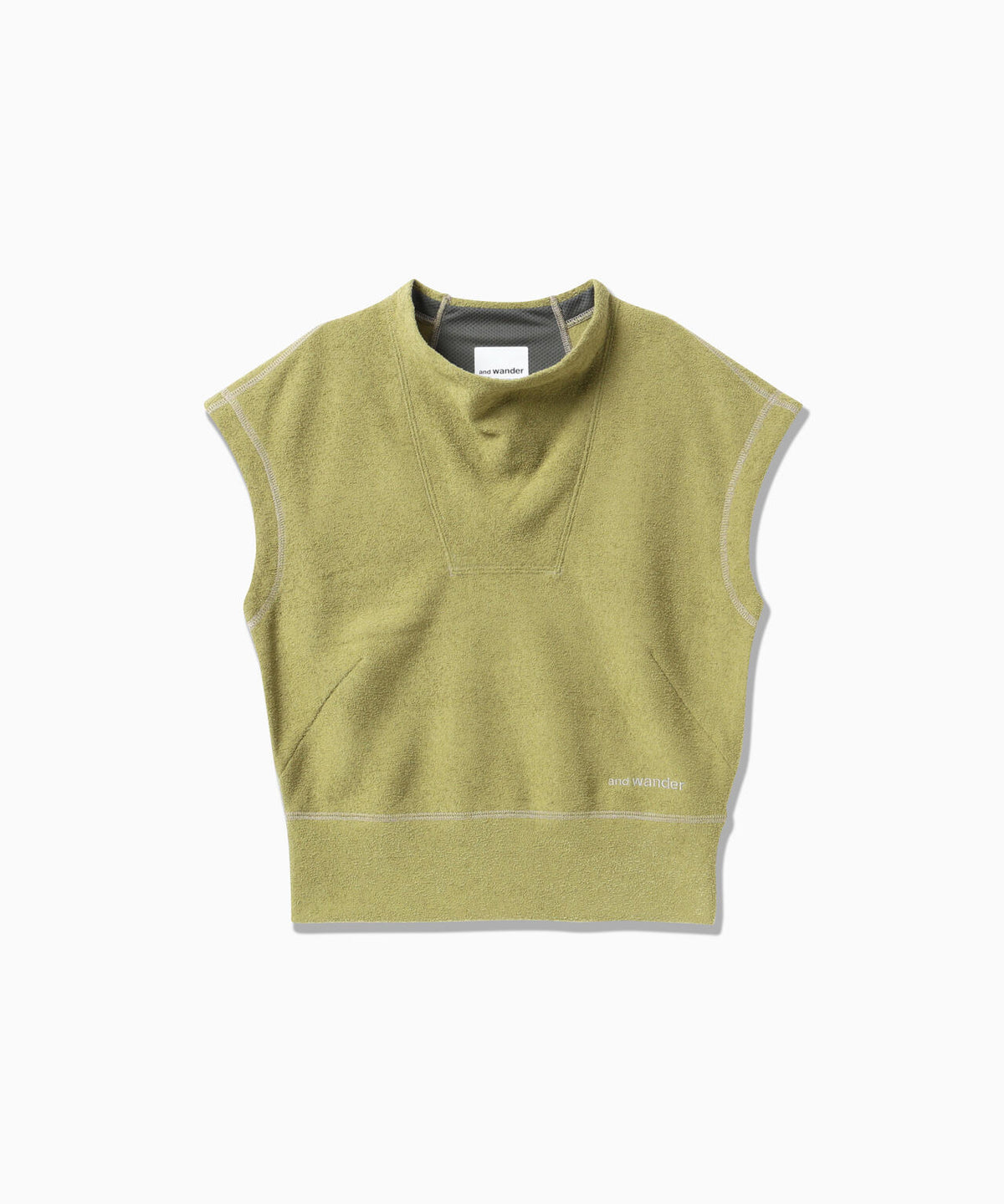 PE warm pile vest (W) | ウォーム パイル ベスト