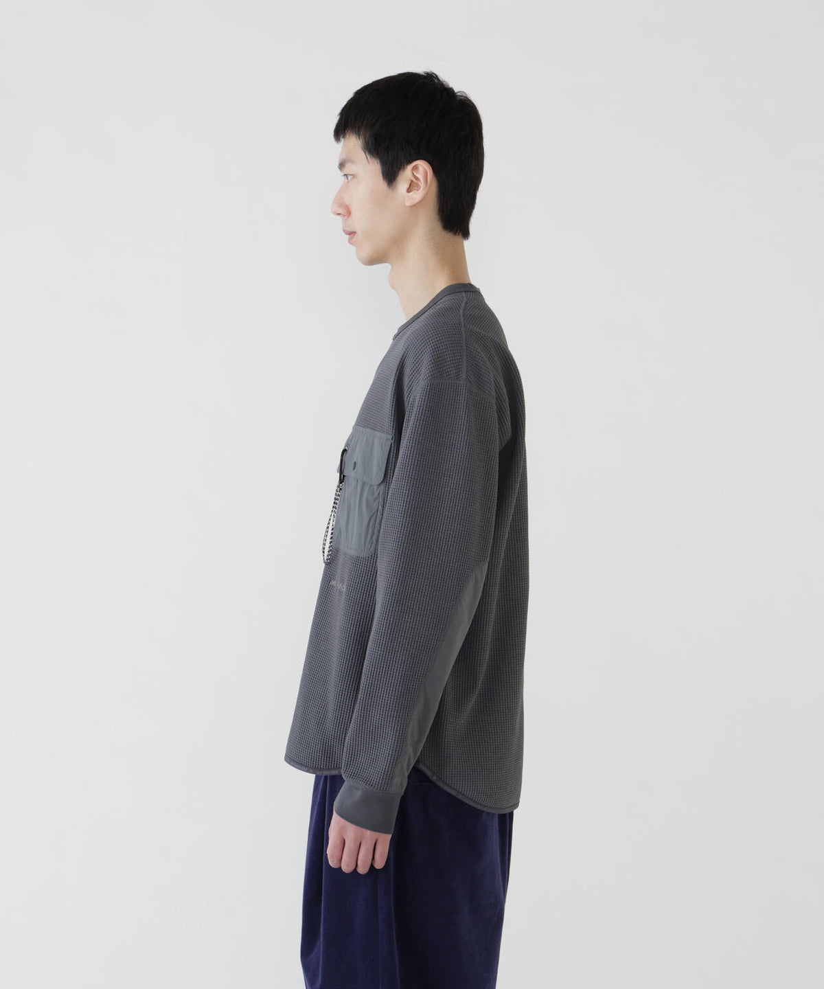 PE waffle LS T | ワッフル ロングスリーブTシャツ