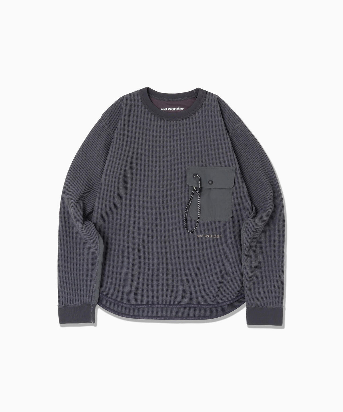 PE waffle LS T | ワッフル ロングスリーブTシャツ