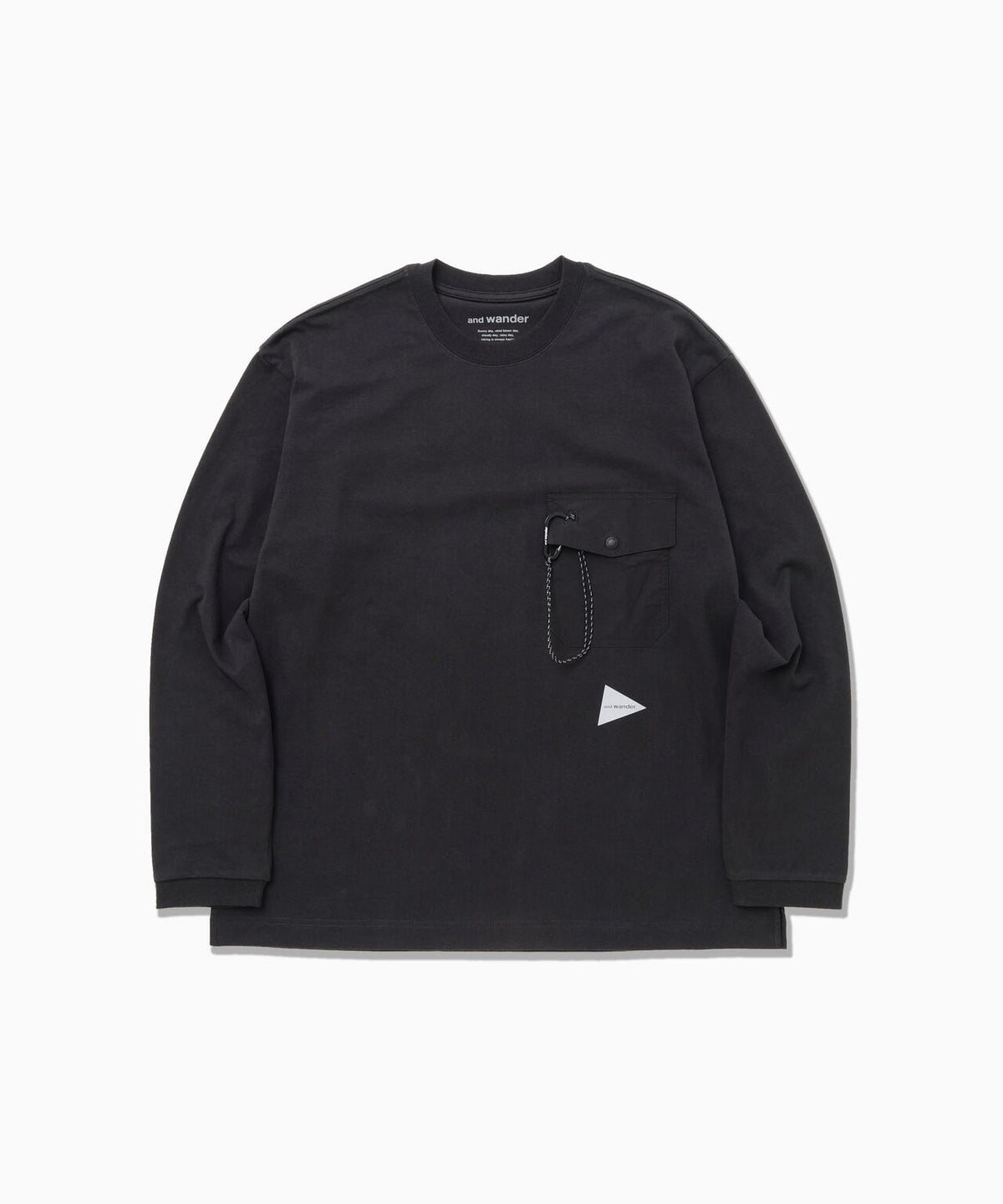 heavy cotton pocket LS T