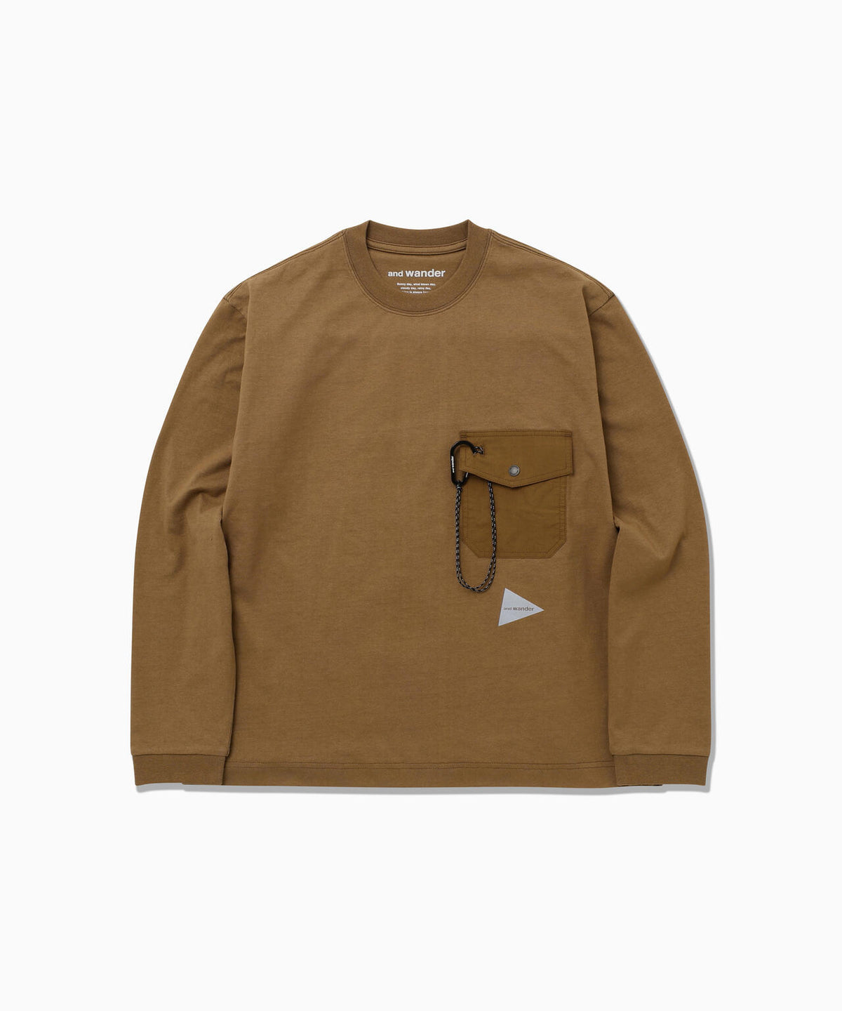 heavy cotton pocket LS T