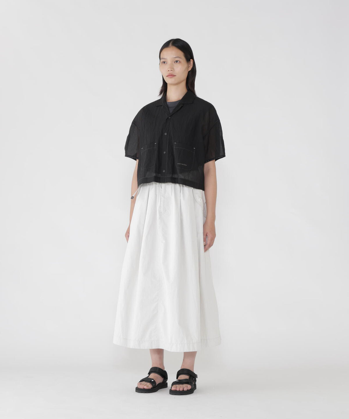 oversized cargo skirt (W)