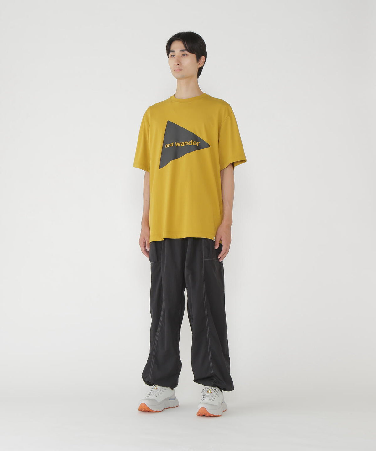 crinkled nylon pants | プルーフ ナイロン ワイドパンツ