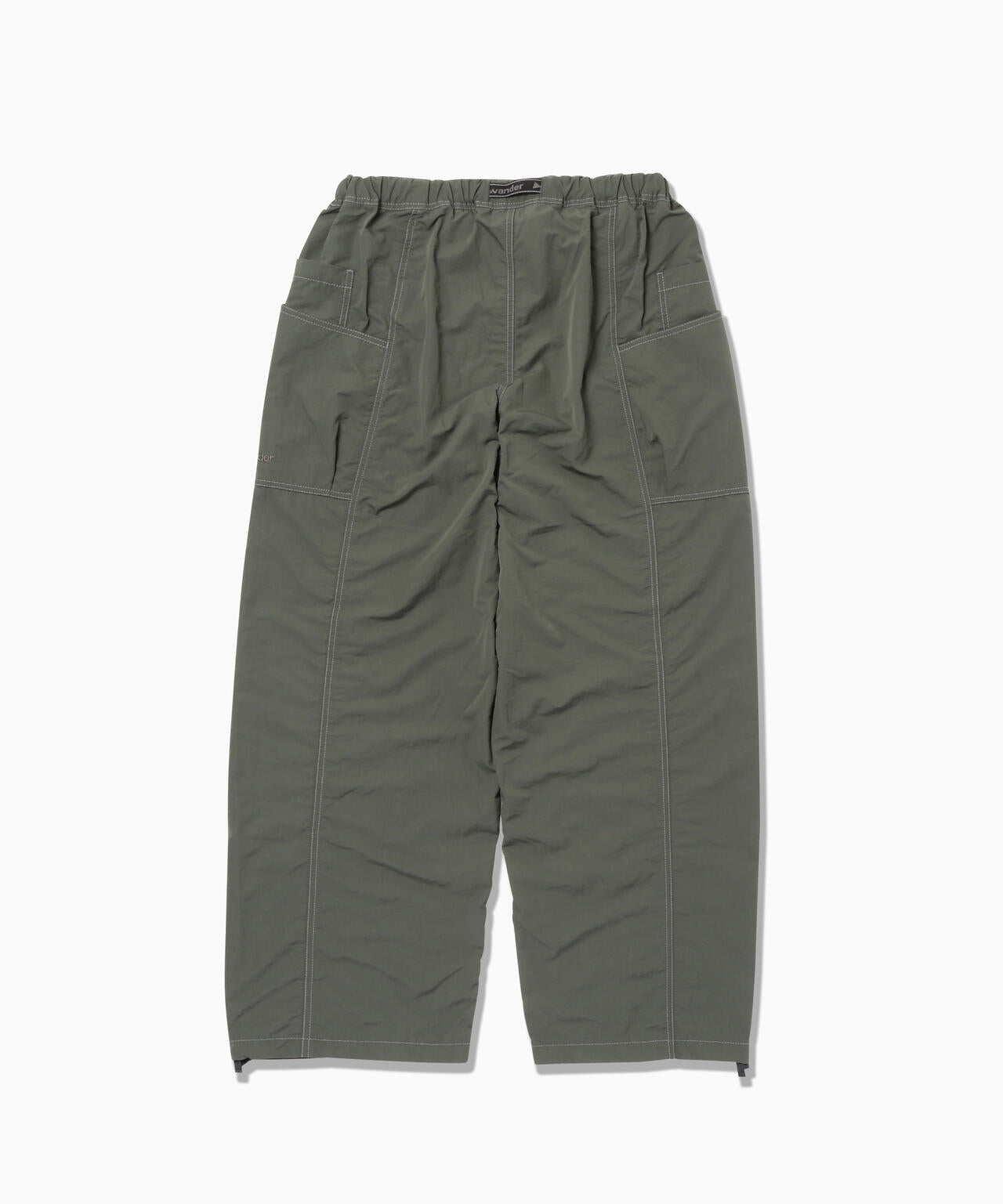 crinkled nylon pants | プルーフ ナイロン ワイドパンツ