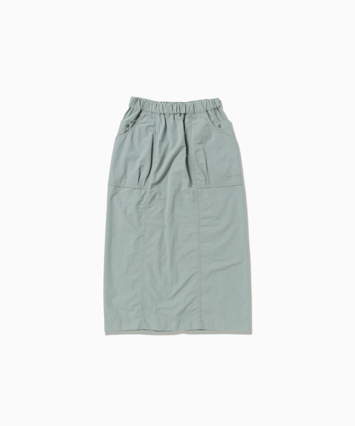 crinkled nylon skirt (W)