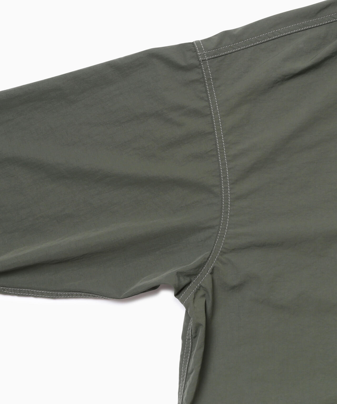 crinkled nylon shrits jacket