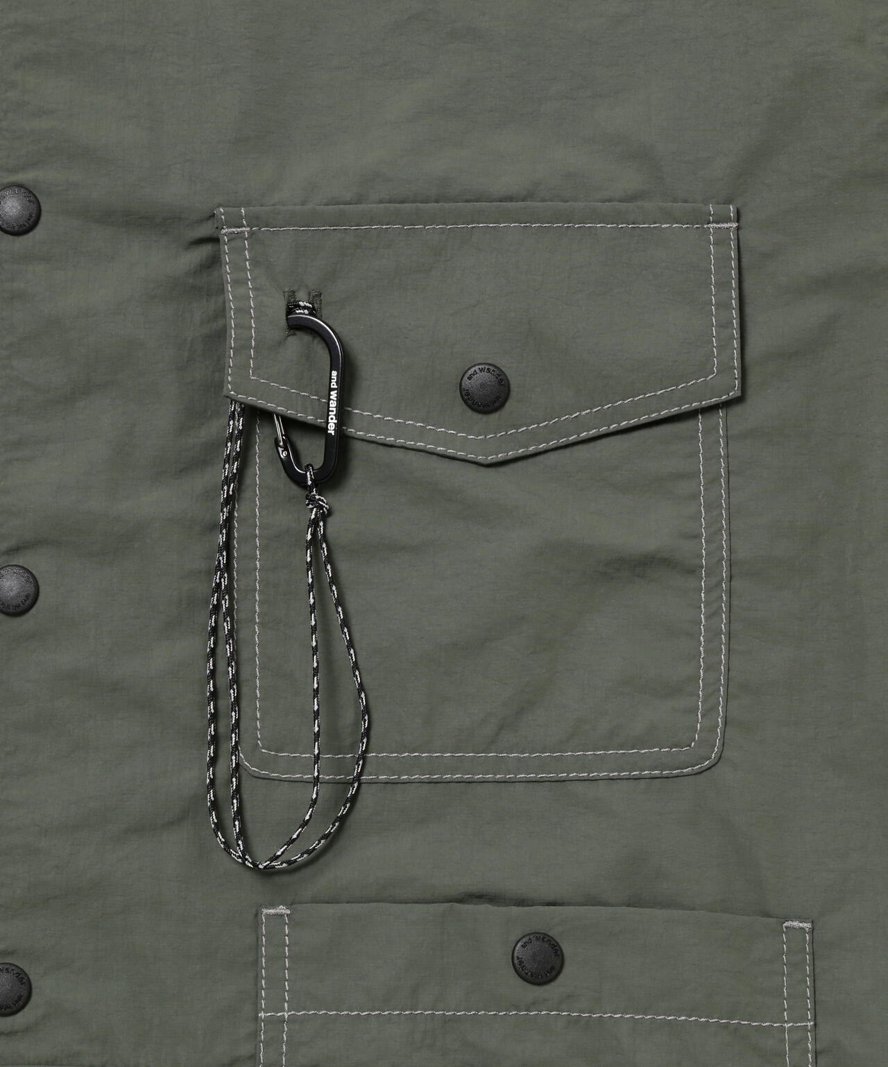 crinkled nylon shrits jacket