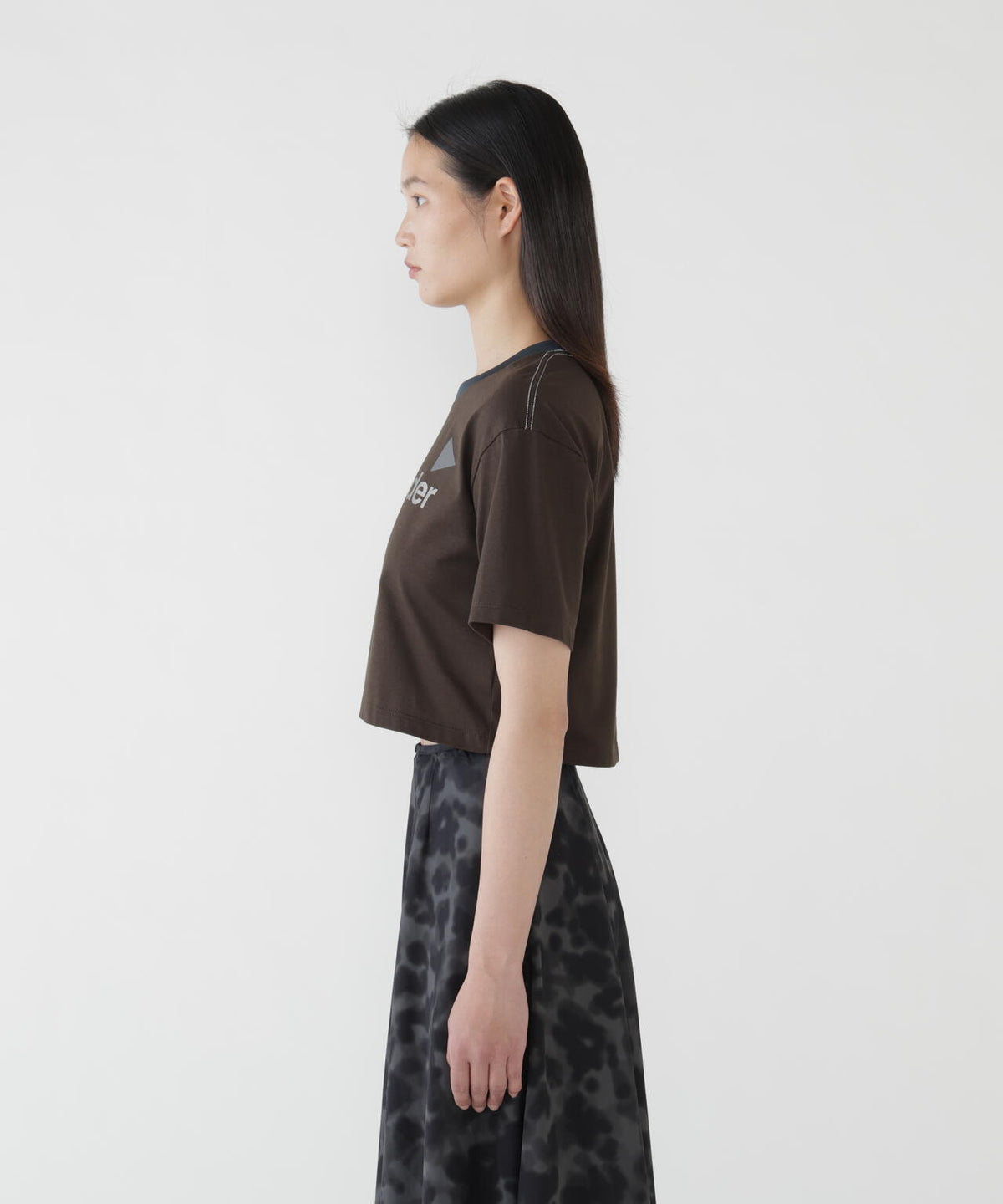 and wander Ref T (W) | リフレクターロゴ Tシャツ