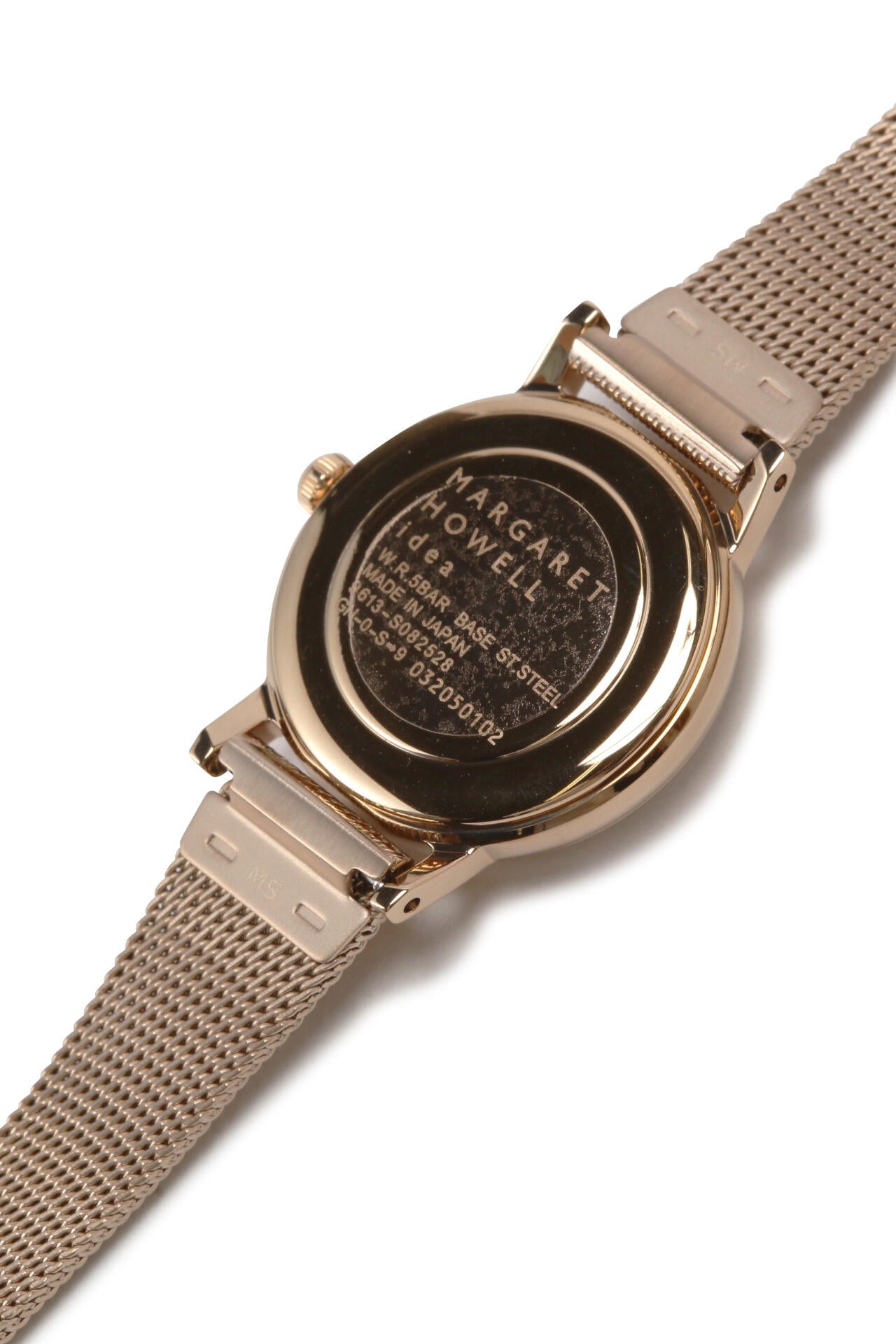 MESH BAND DATE WATCH