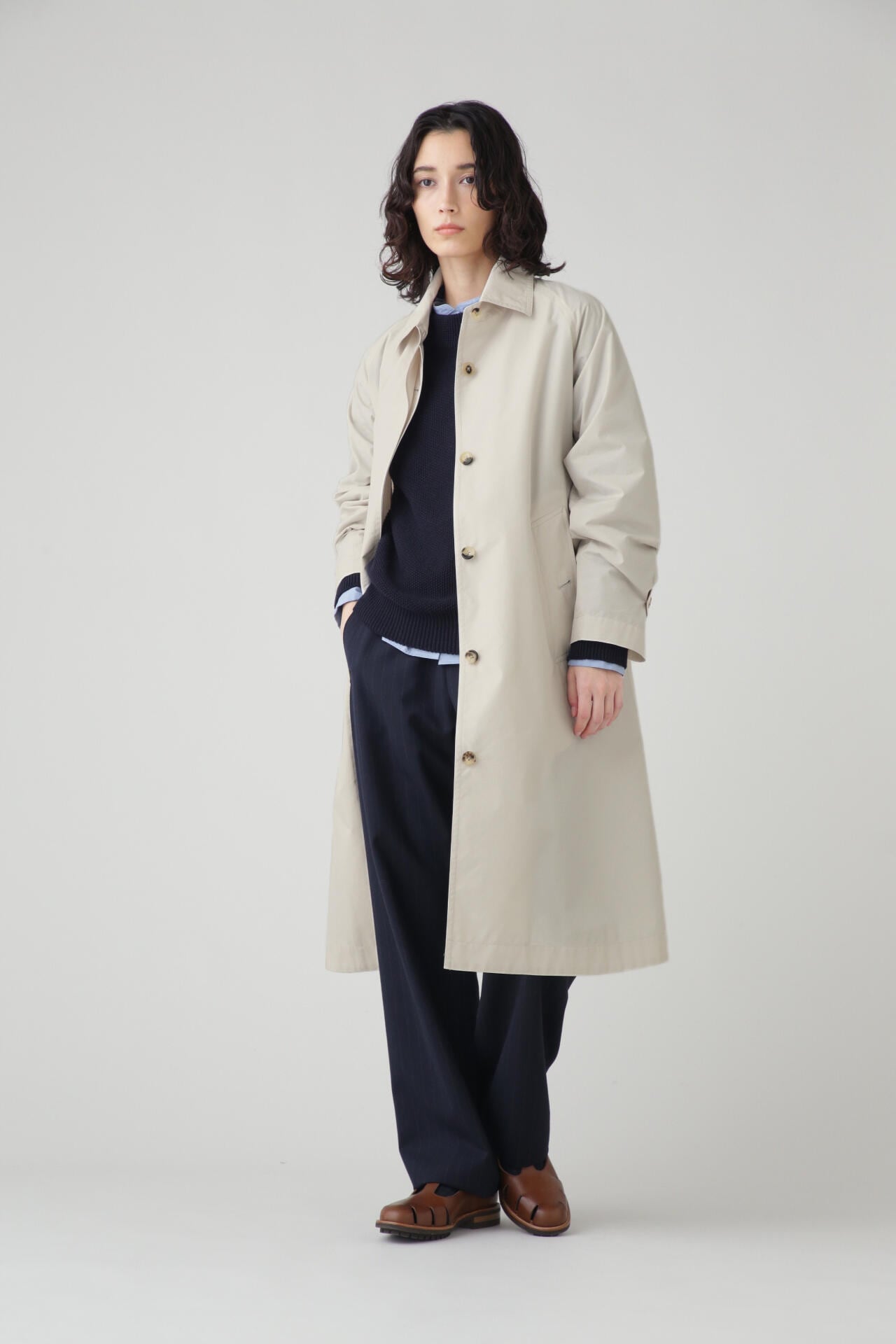 COTTON NYLON COMPACT POPLIN