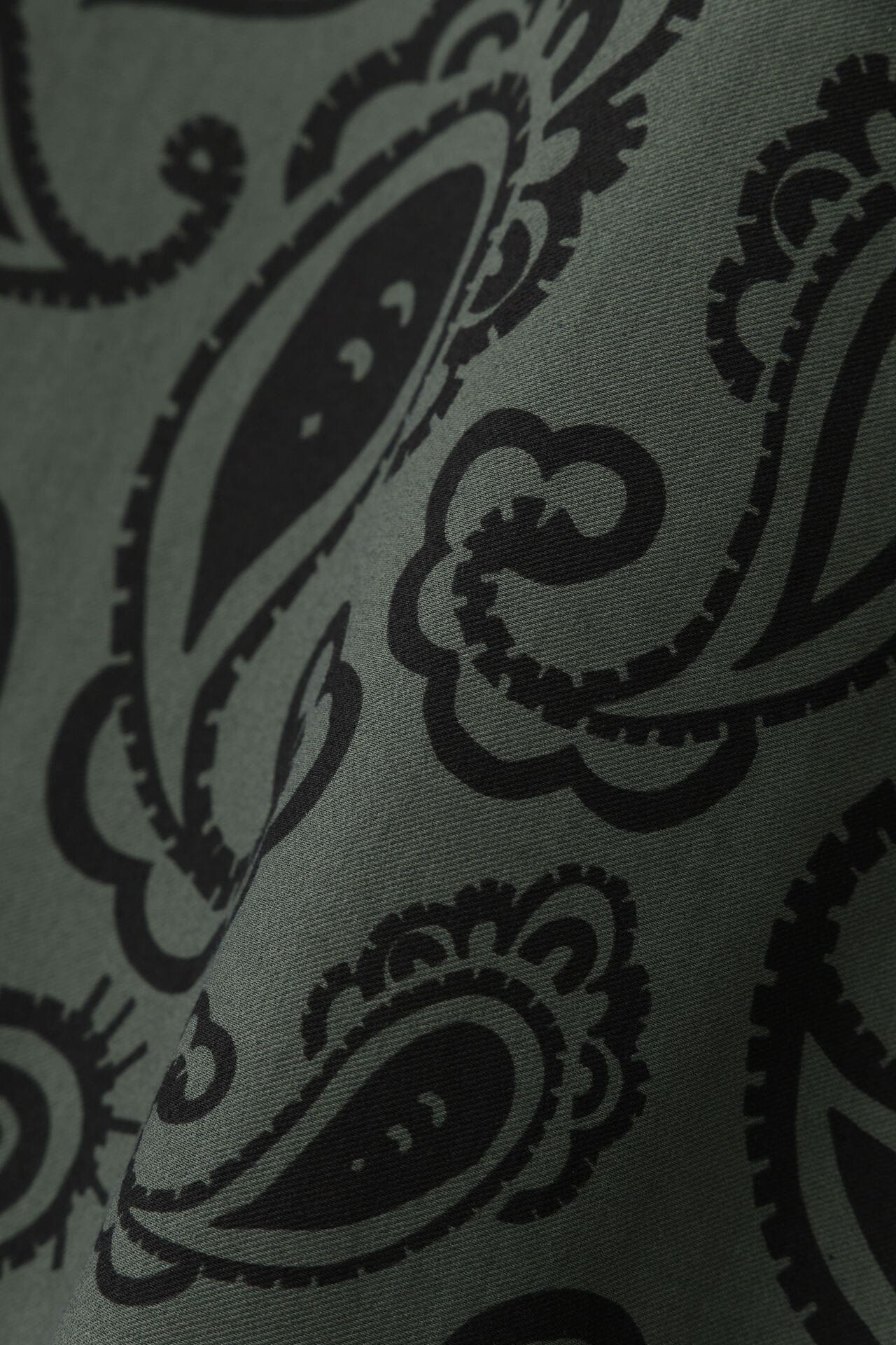 PAISLEY COTTON SILK TWILL