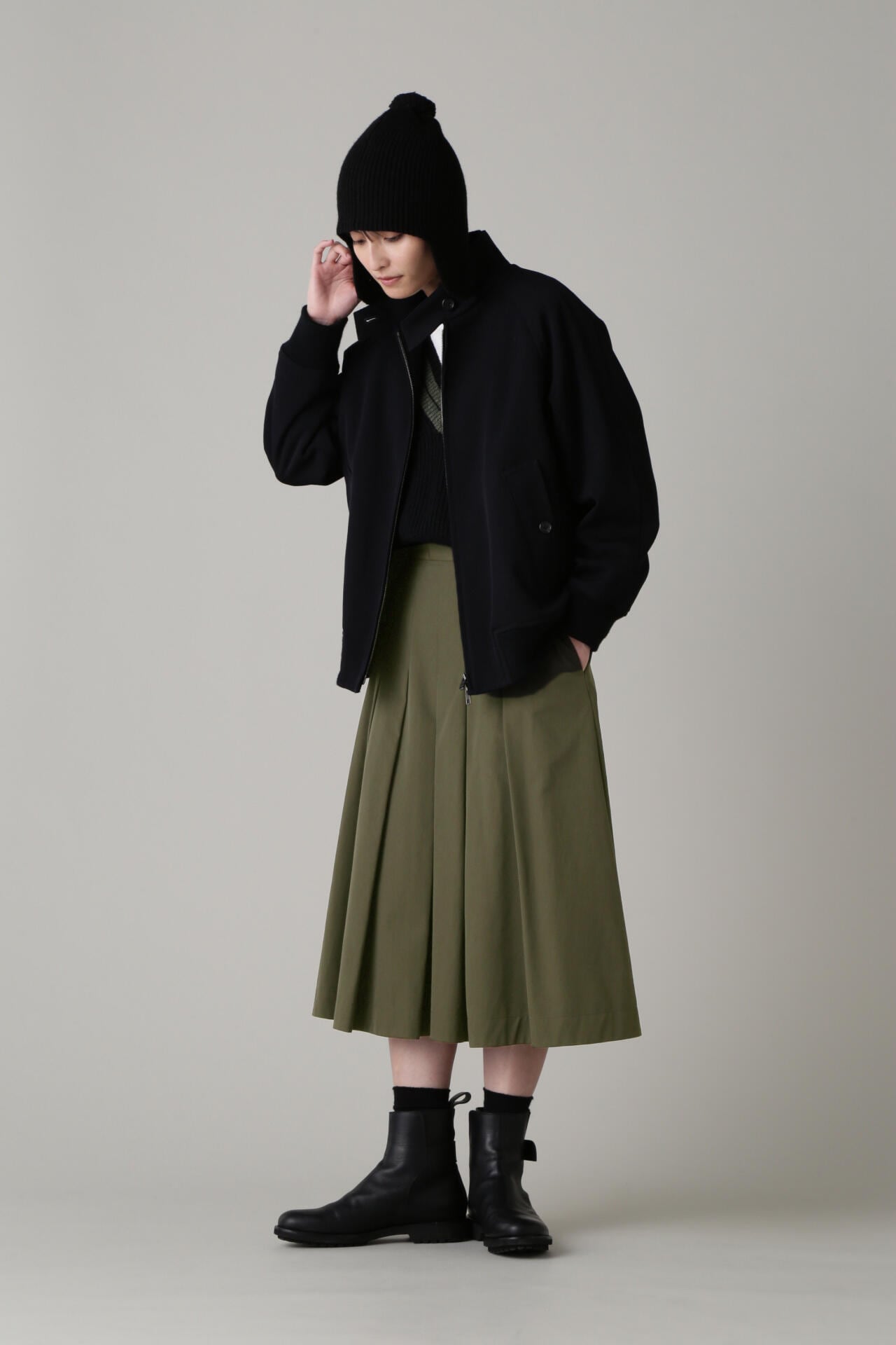 FINE WOOL COTTON TWILL