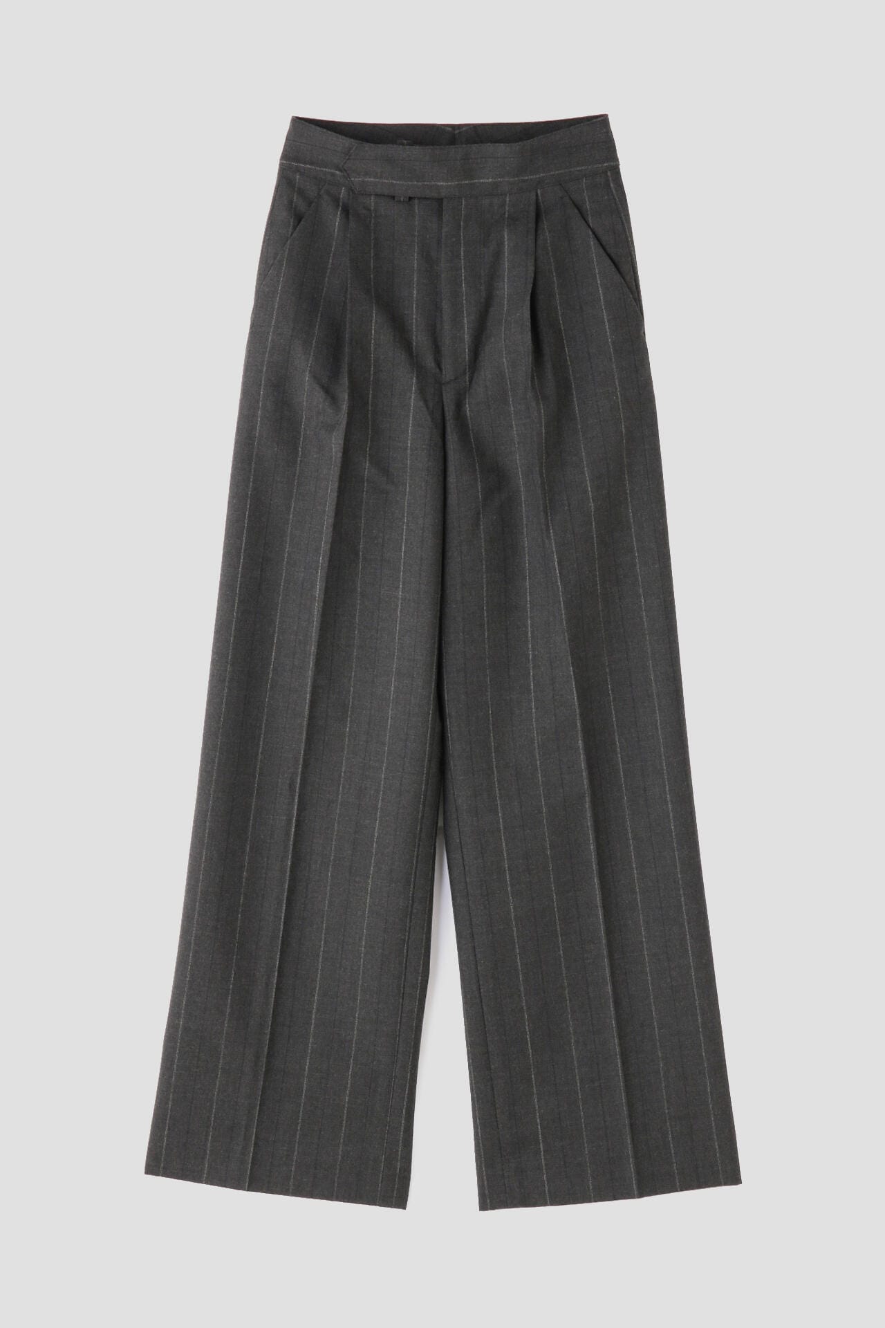 WIDE STRIPE FINE WOOL