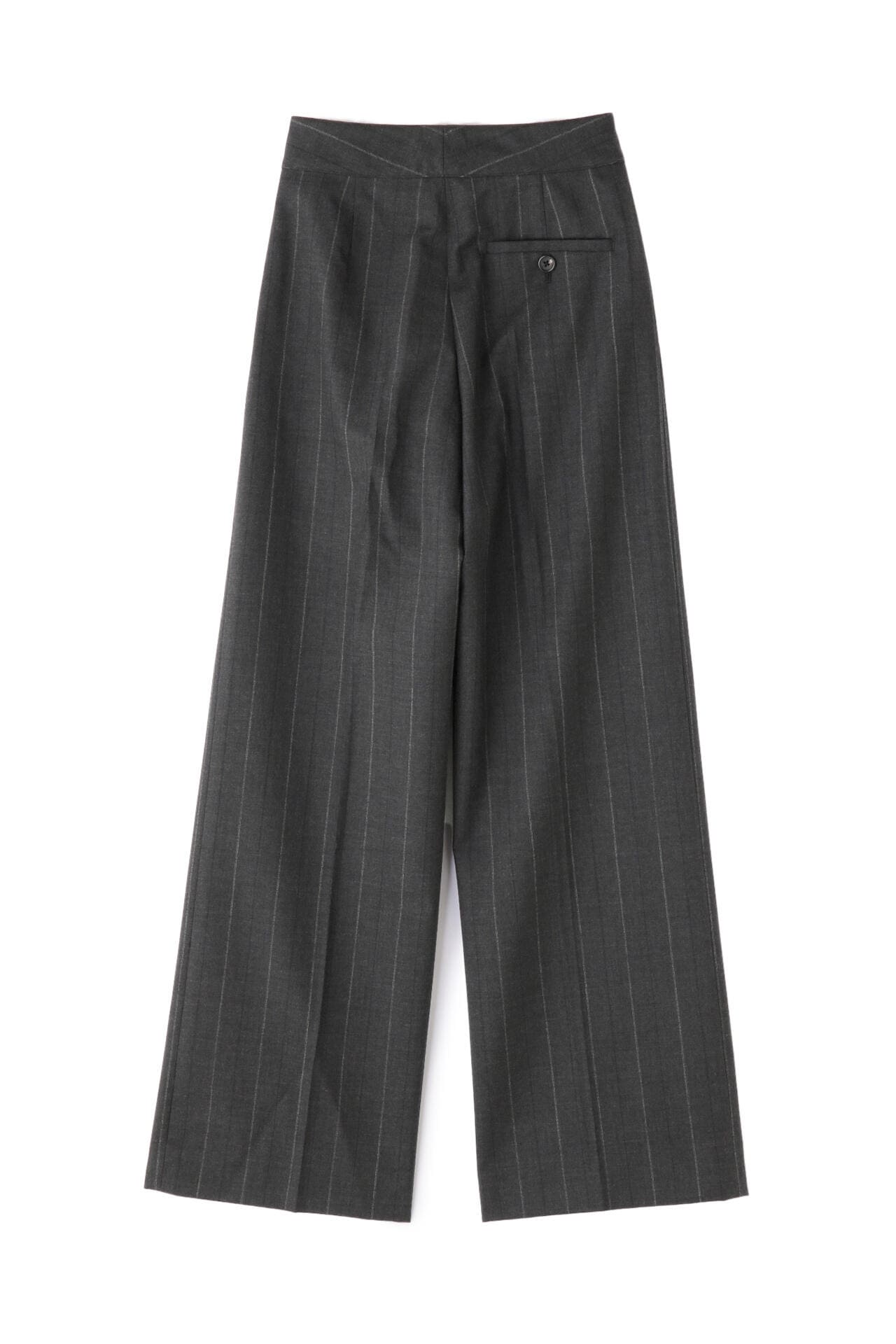 WIDE STRIPE FINE WOOL