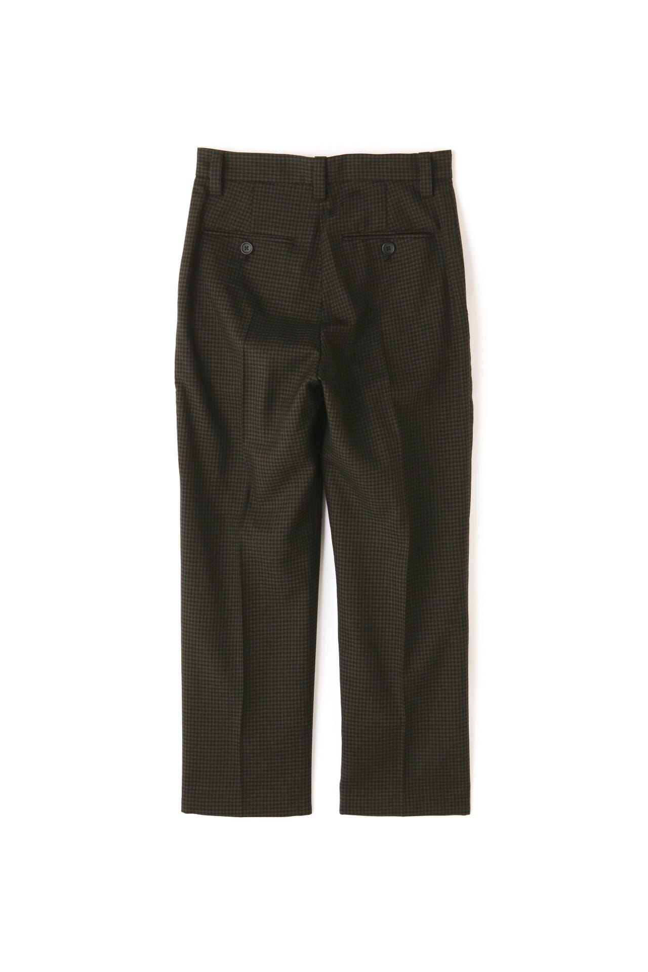 GINGHAM WOOL TWILL