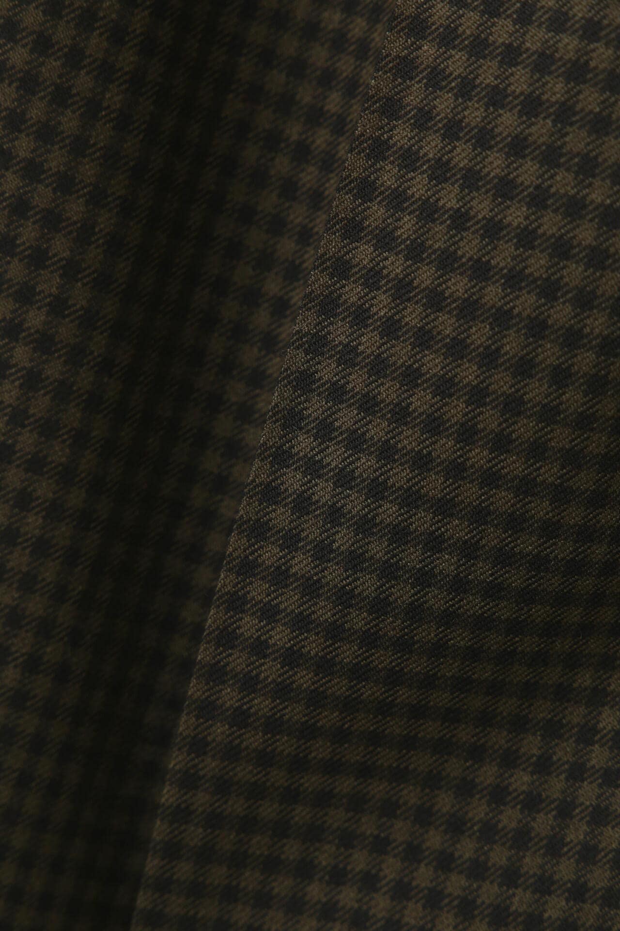 GINGHAM WOOL TWILL
