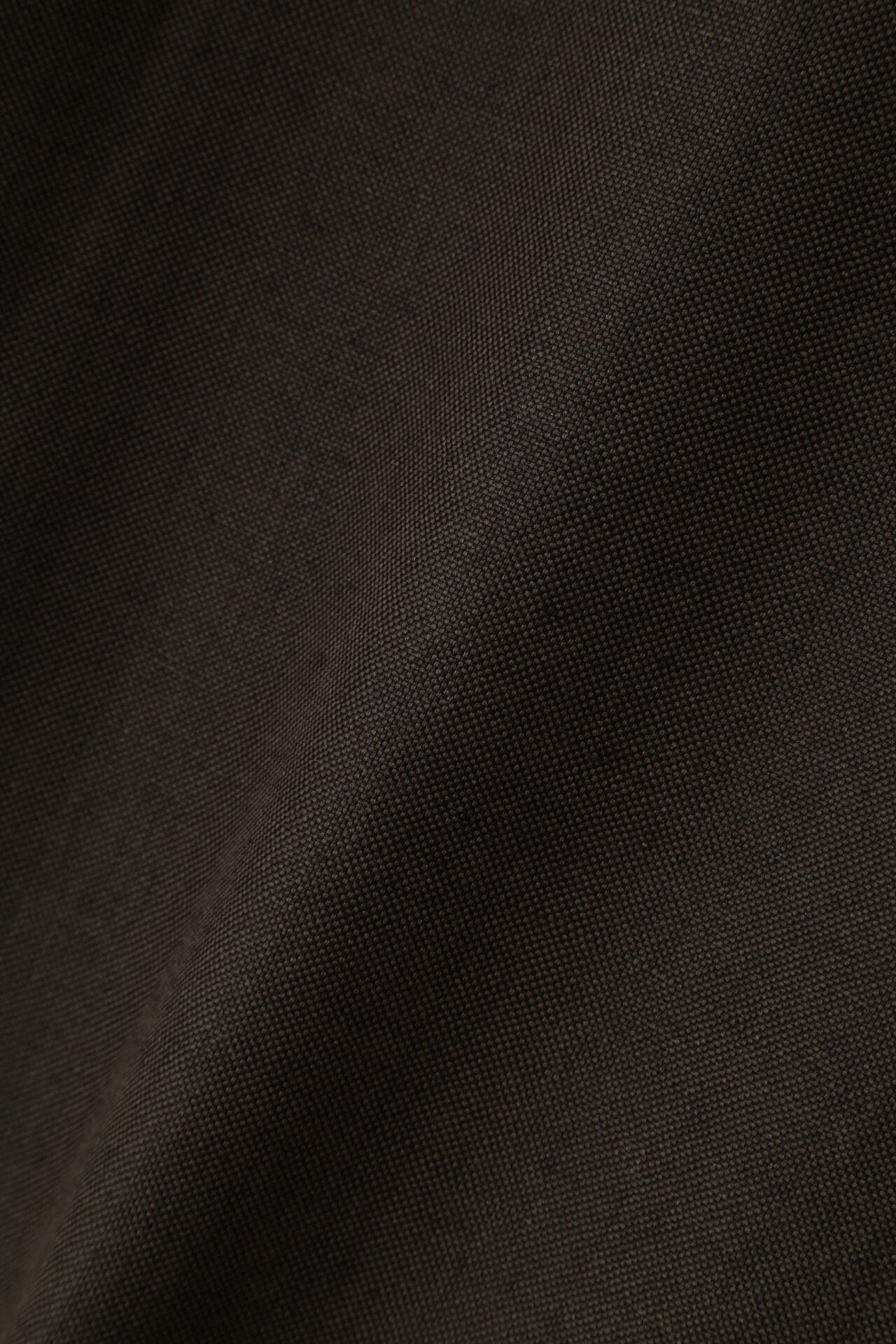 WOOL LINEN HOPSACK