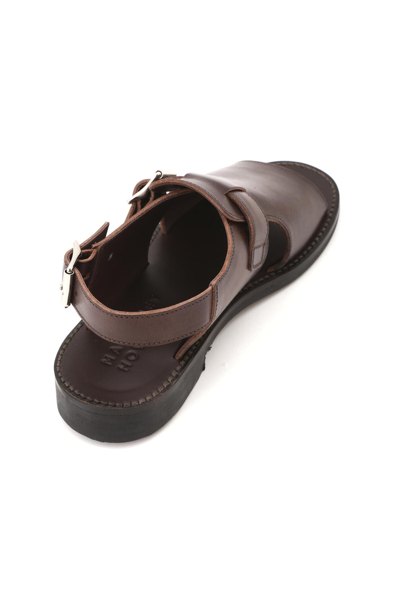 OILED LEATHER SANDAL