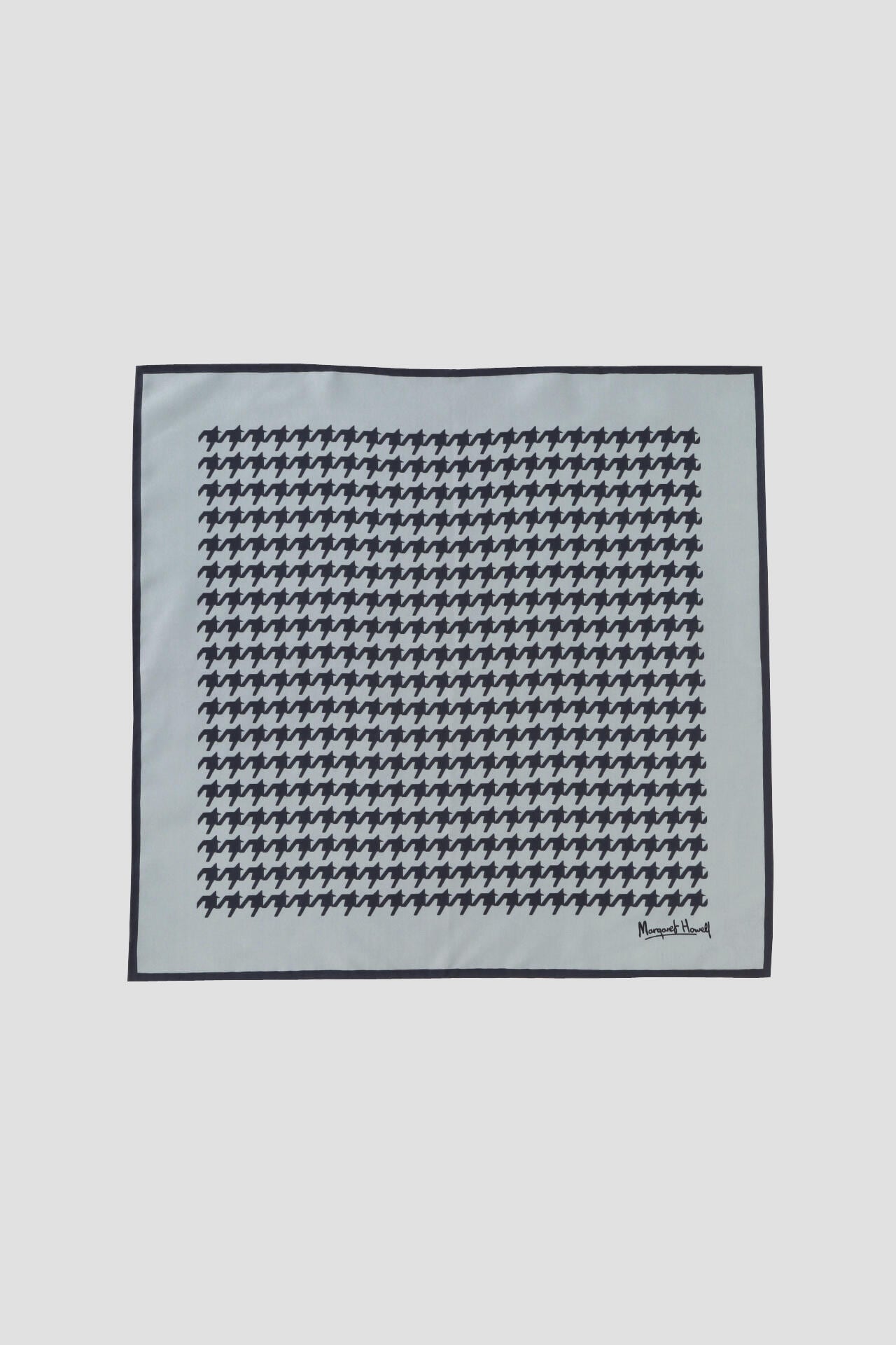 SILK GLENCHECK SCARF