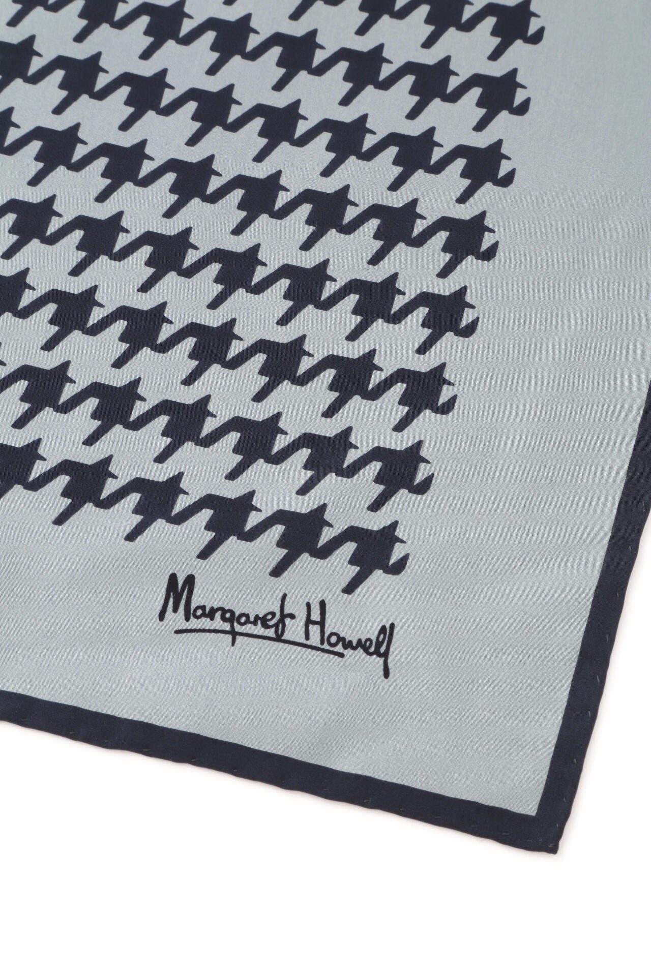 SILK GLENCHECK SCARF