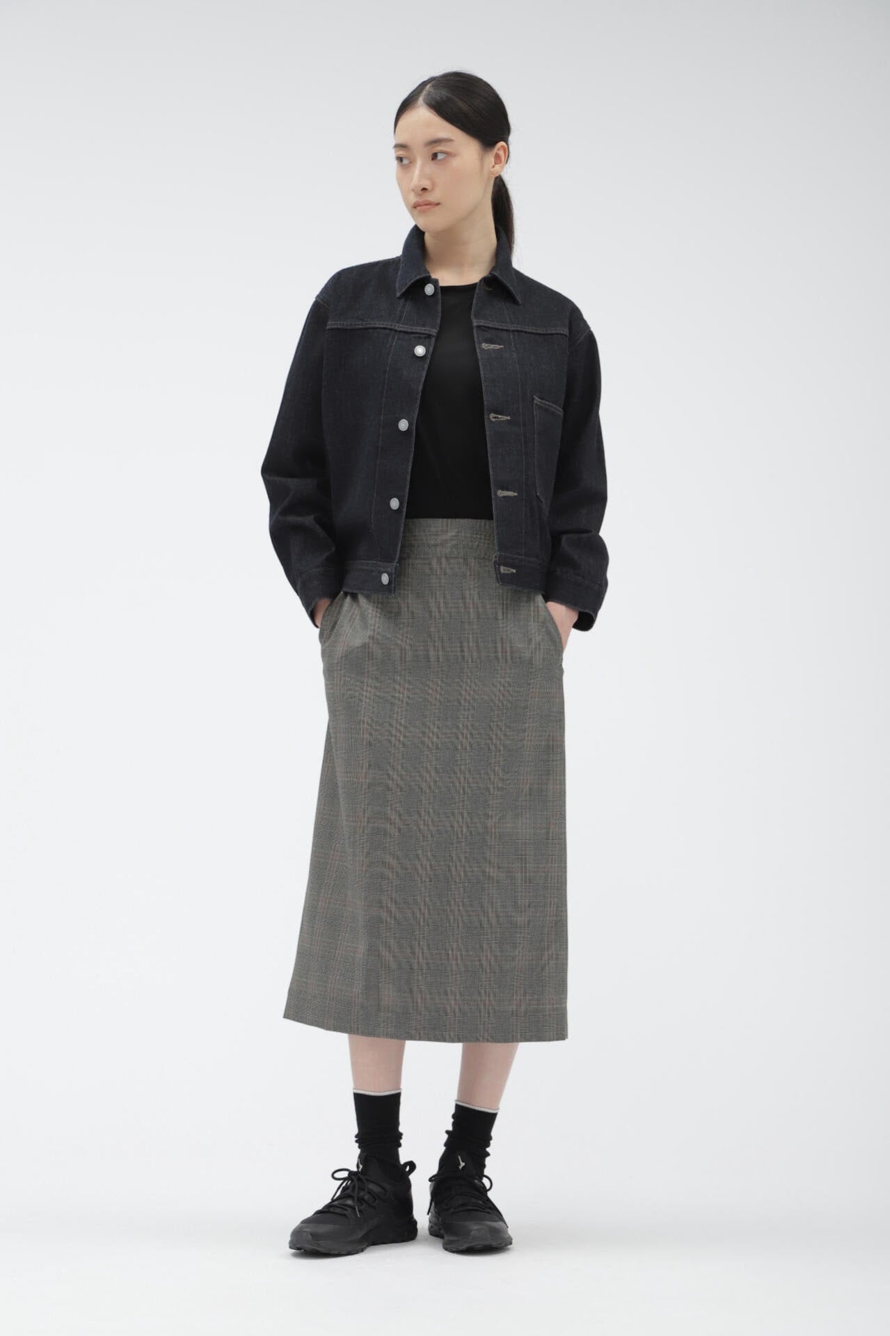 OVERCHECK WOOL